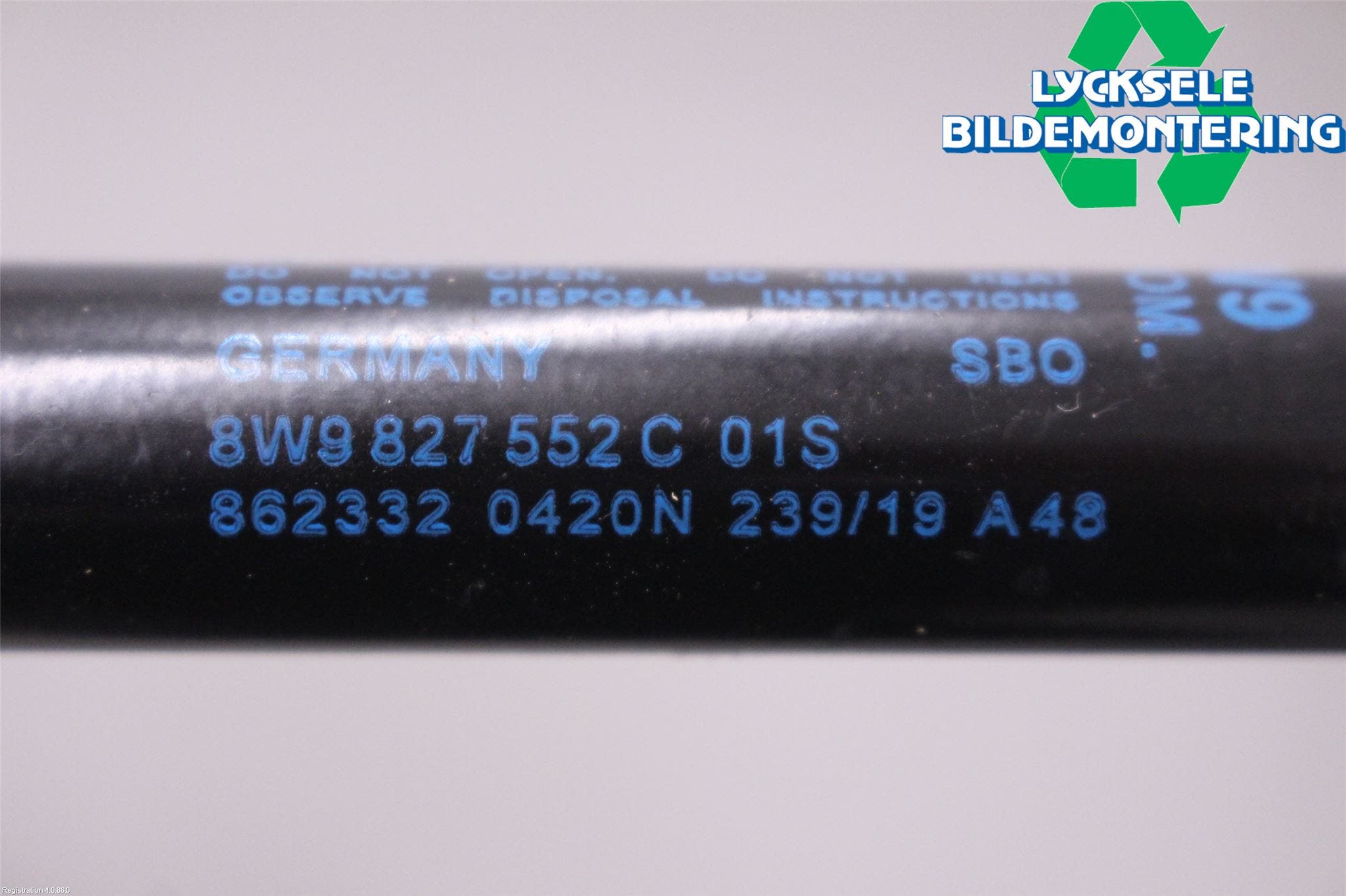 Audi A4 ALLROAD 17- Gasfjäder Baklucka