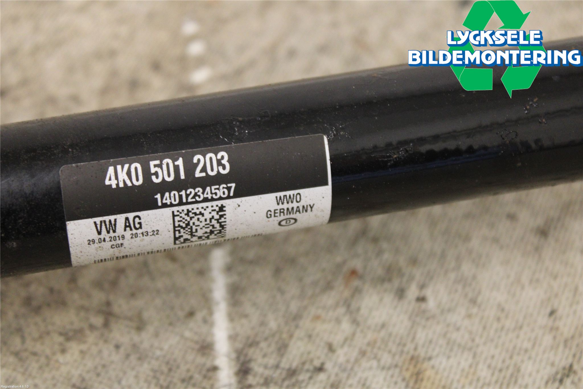 Audi A6 F2/C8 19- Drivaxel Bak Vänster