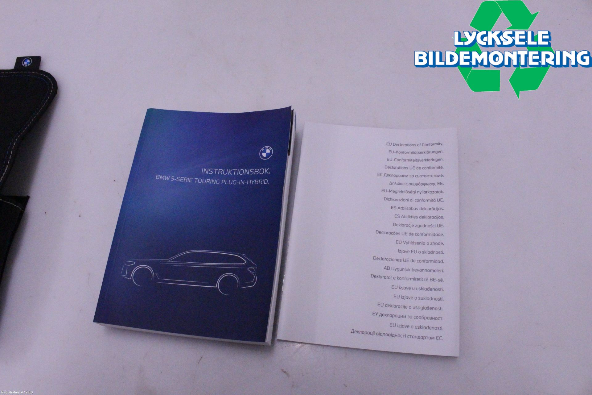 BMW 5 G30/G31/F90 17-23 Instruktionsbok