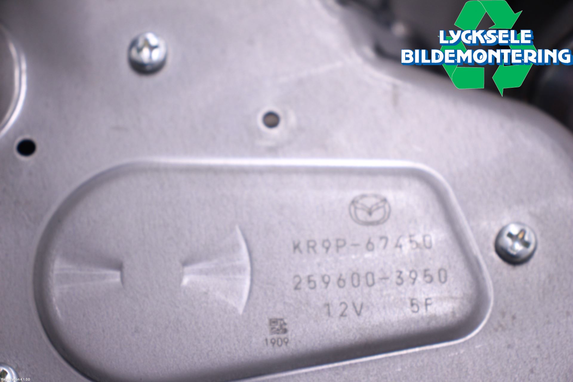 Mazda CX-60 22- Torkarmotor Baklucka