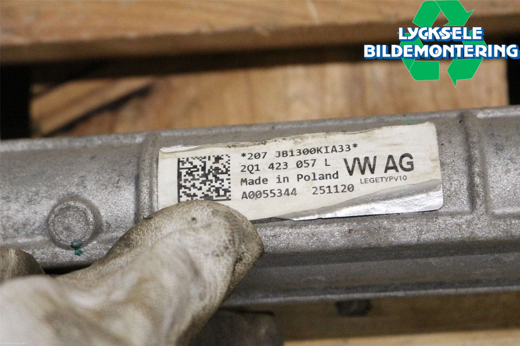 Audi A1 19- Styrväxel-Snäcka