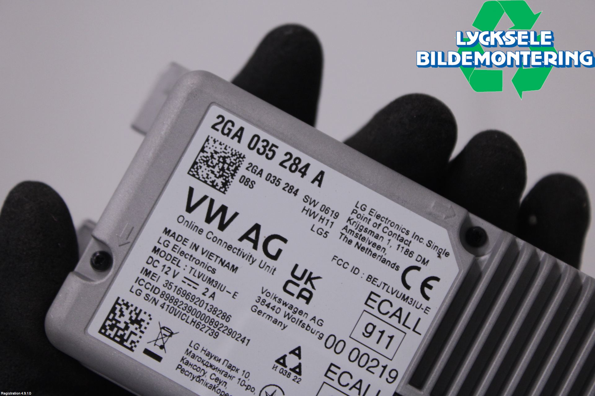 Audi Q3 F3 19- Styrenhet Övrigt