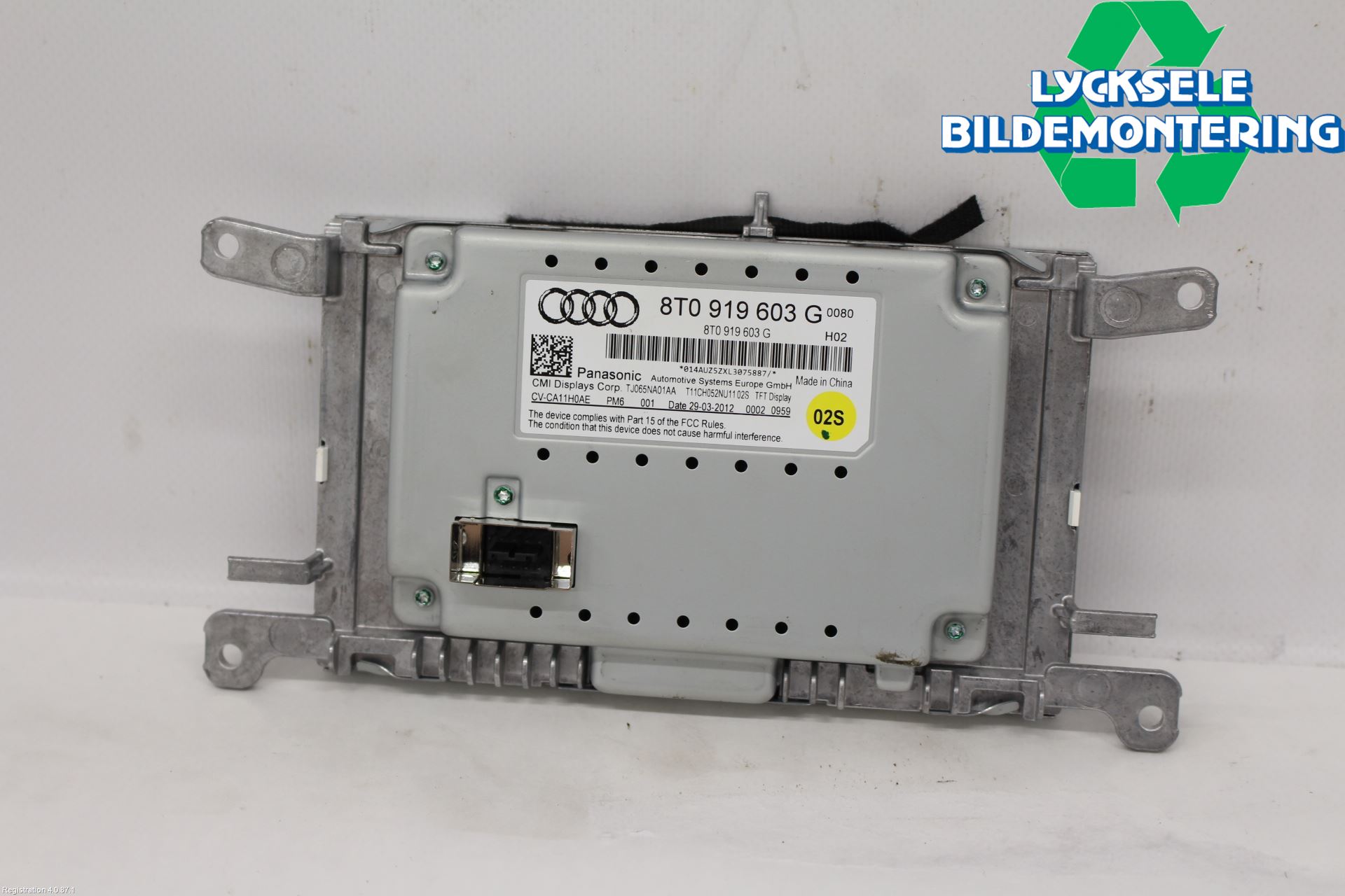 Audi A4 12-15 Multifunktionsdisplay