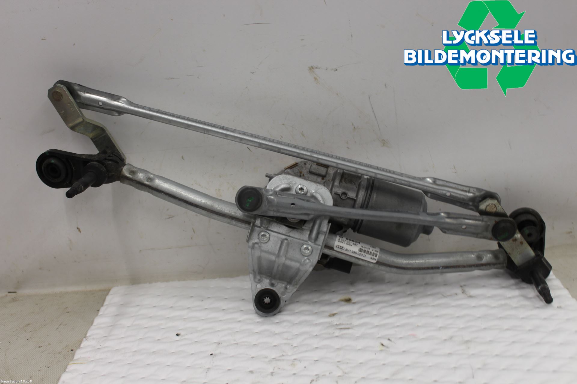 Audi A3/S3 8V 13-20 Torkarmekanism Vindruta