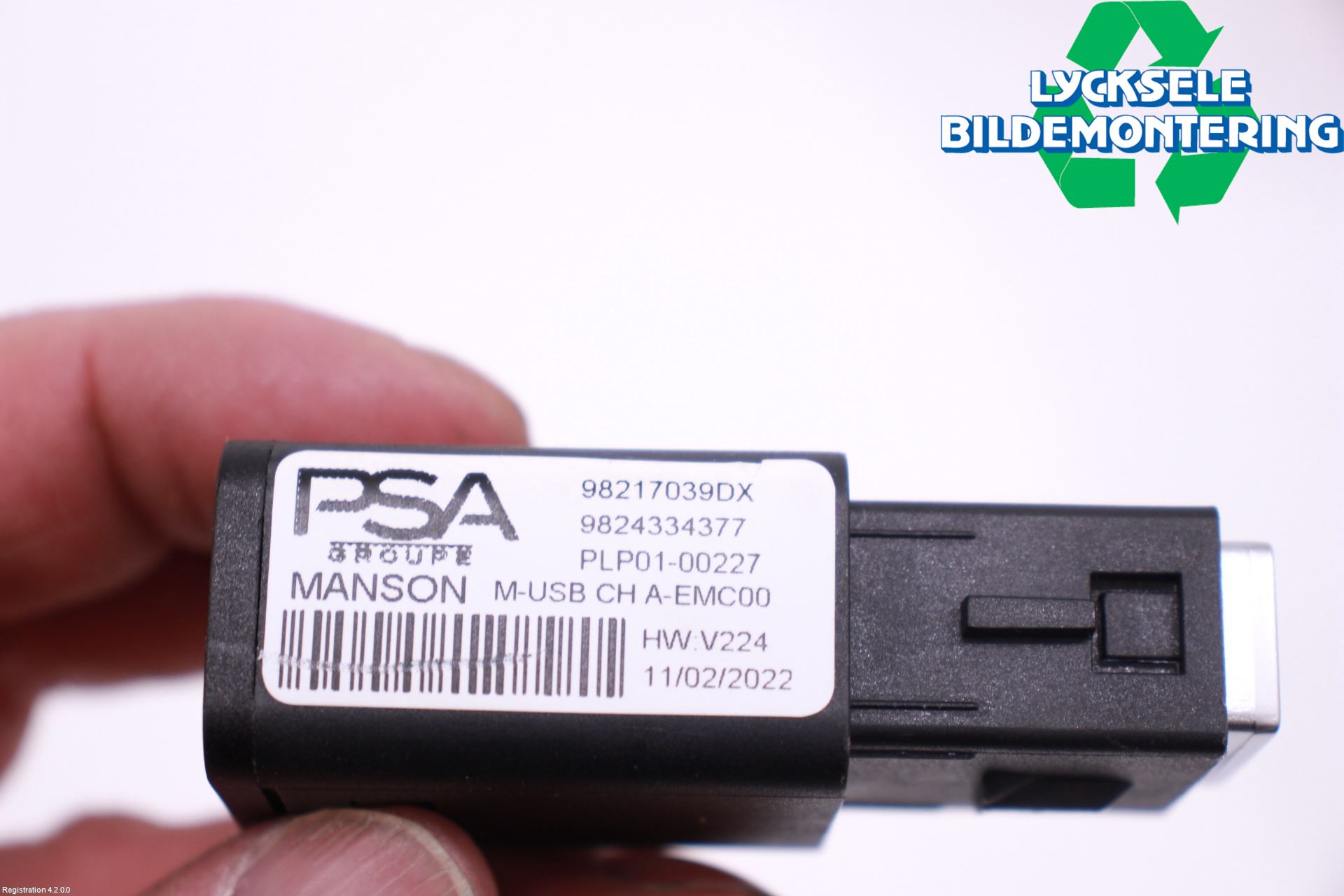 Citroen C5 AIRCROSS 19- Usb Connection