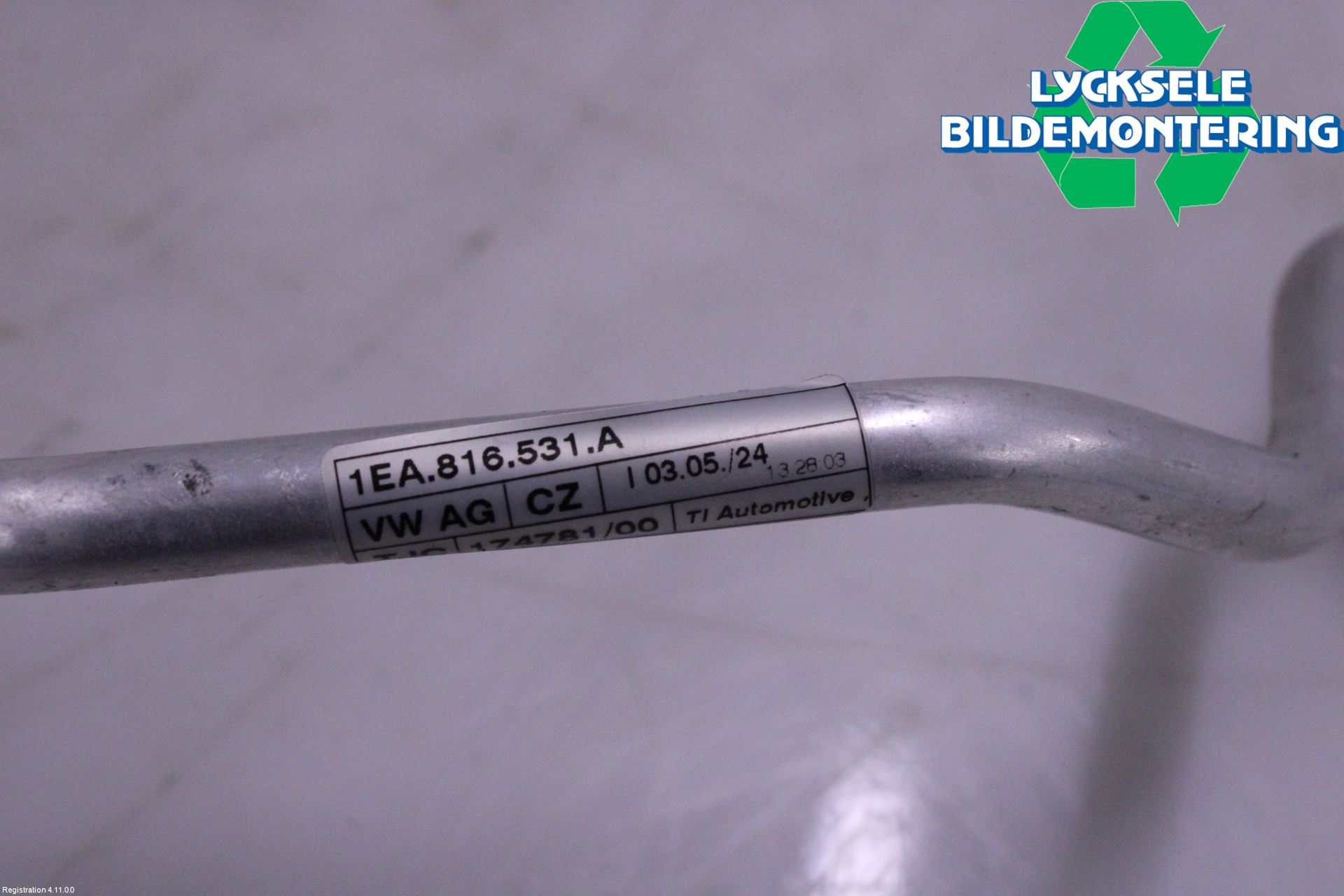 Audi Q4 E-TRON FZ 22- Ac Slang-Rör