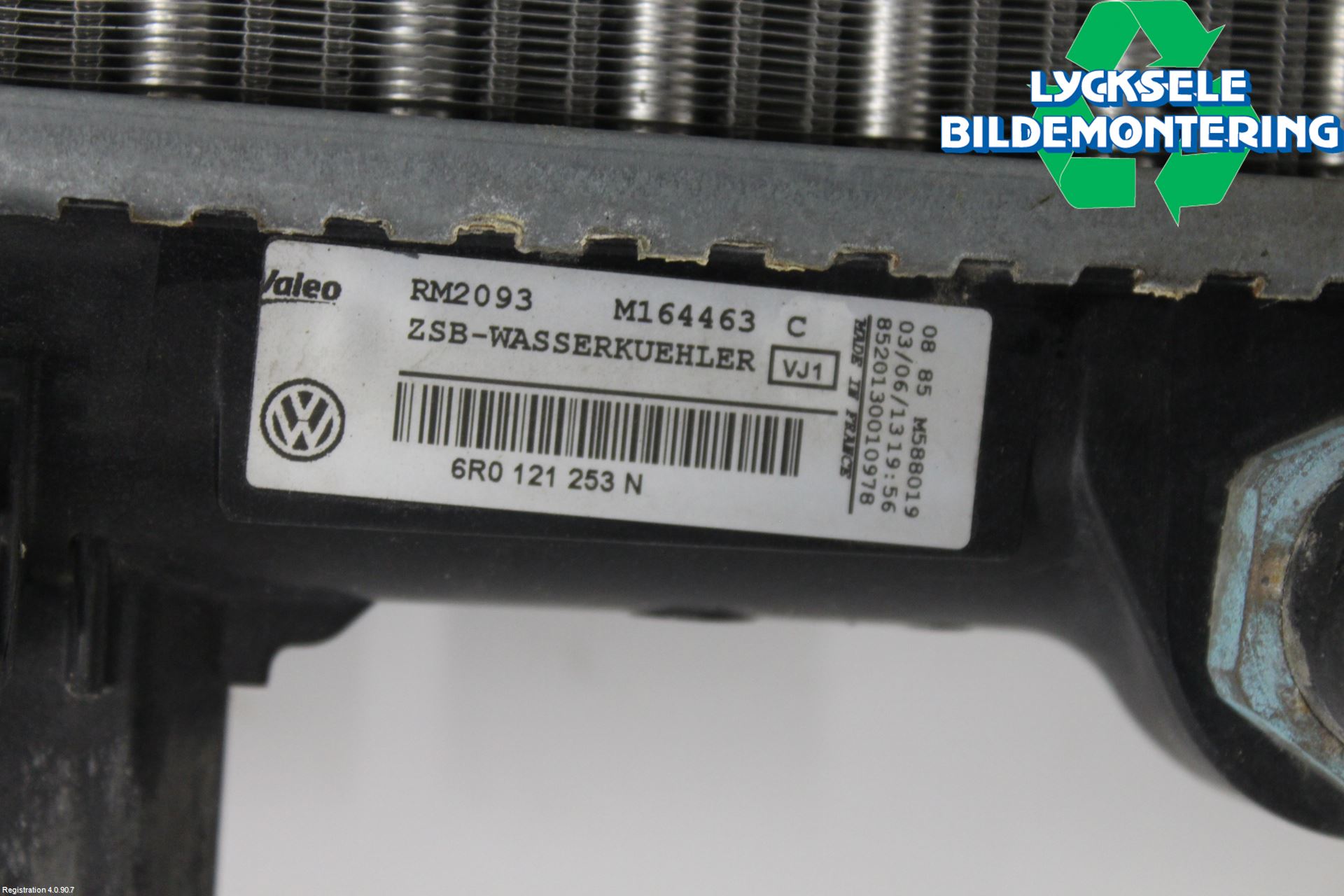 Skoda FABIA 07-14 Kylare Man