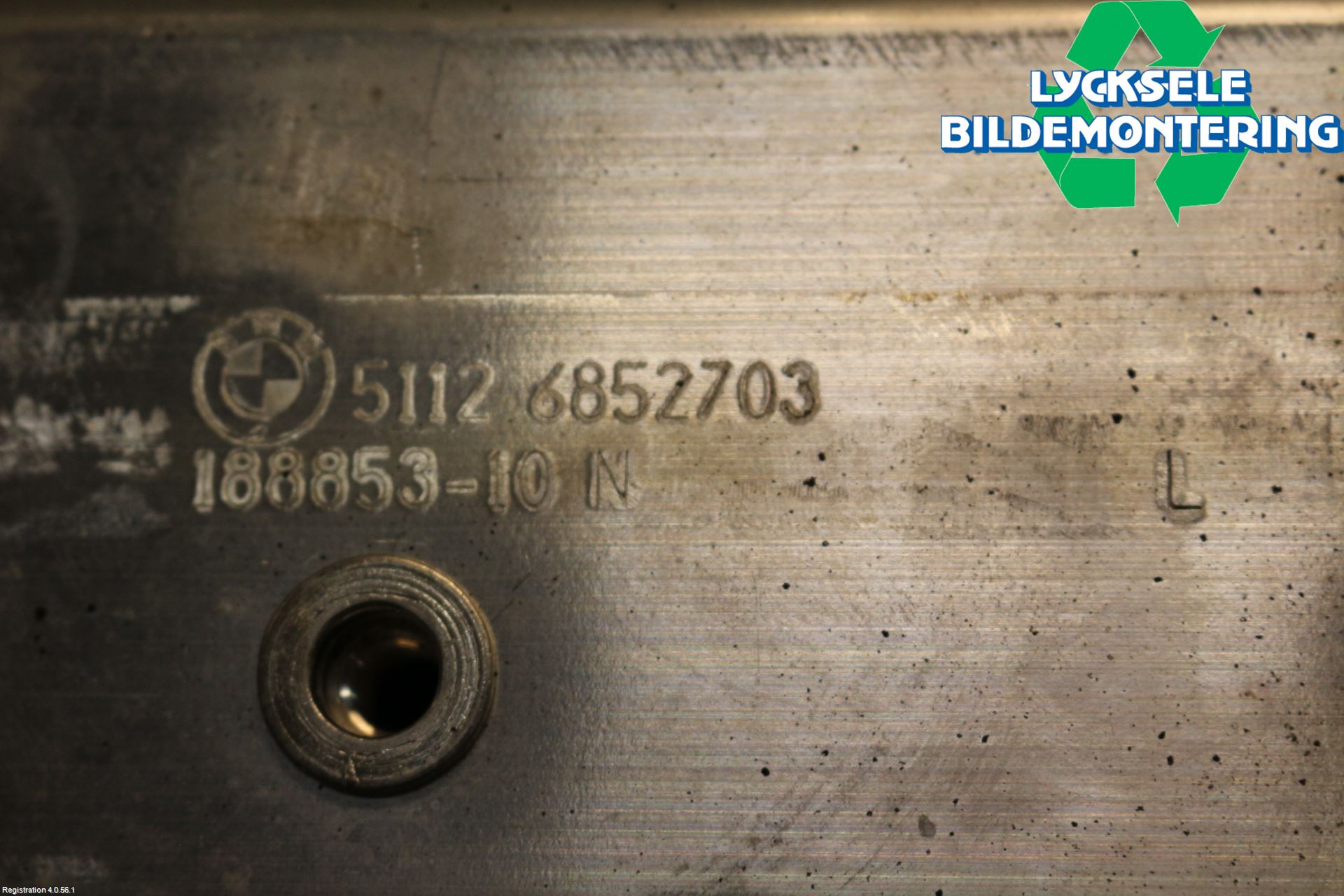 BMW i3 I01 13-22 Stötfångare Deformelement Bak