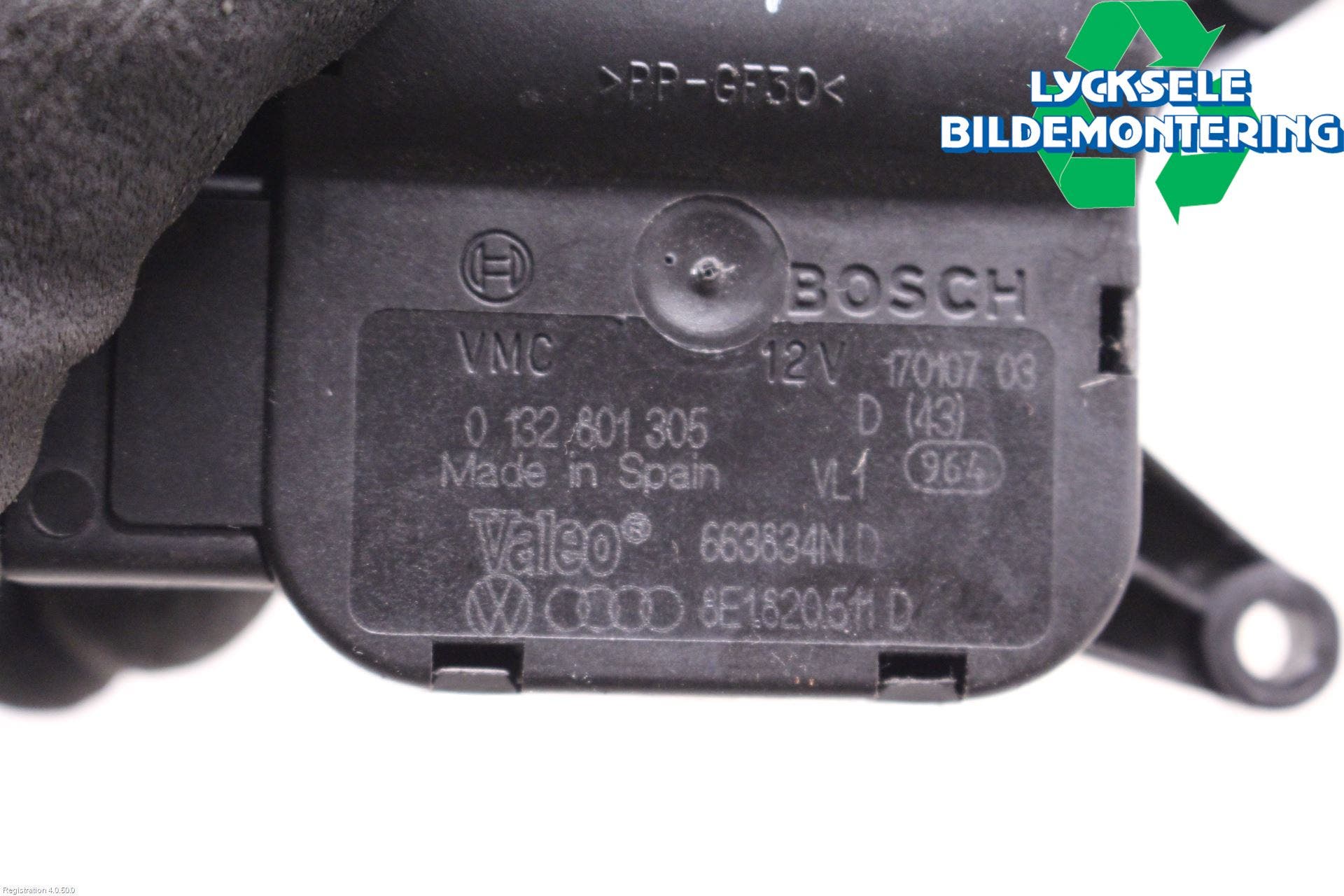 Audi A4/S4 05-07 Ac Reglermotor