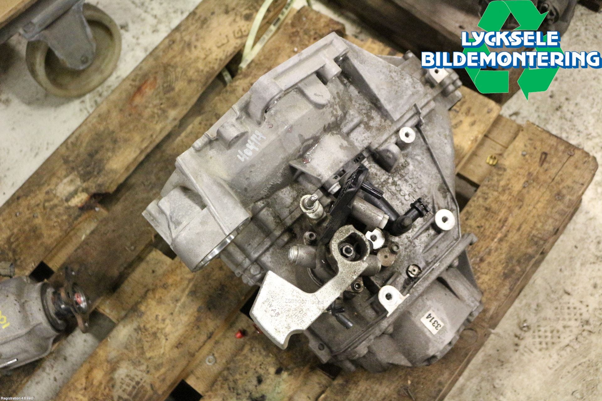 Skoda RAPID Växellåda Man 6 Vxl