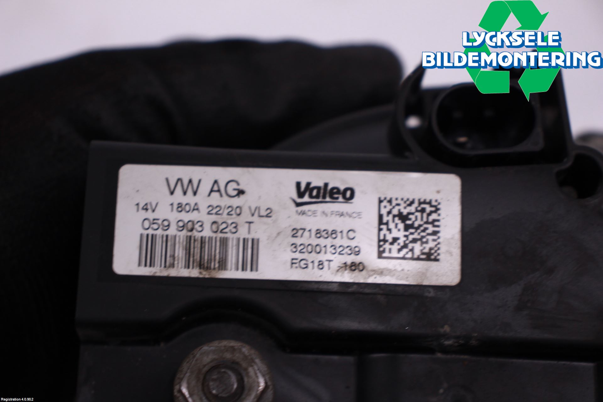 Volkswagen VW AMAROK 2H 10-22 Generator