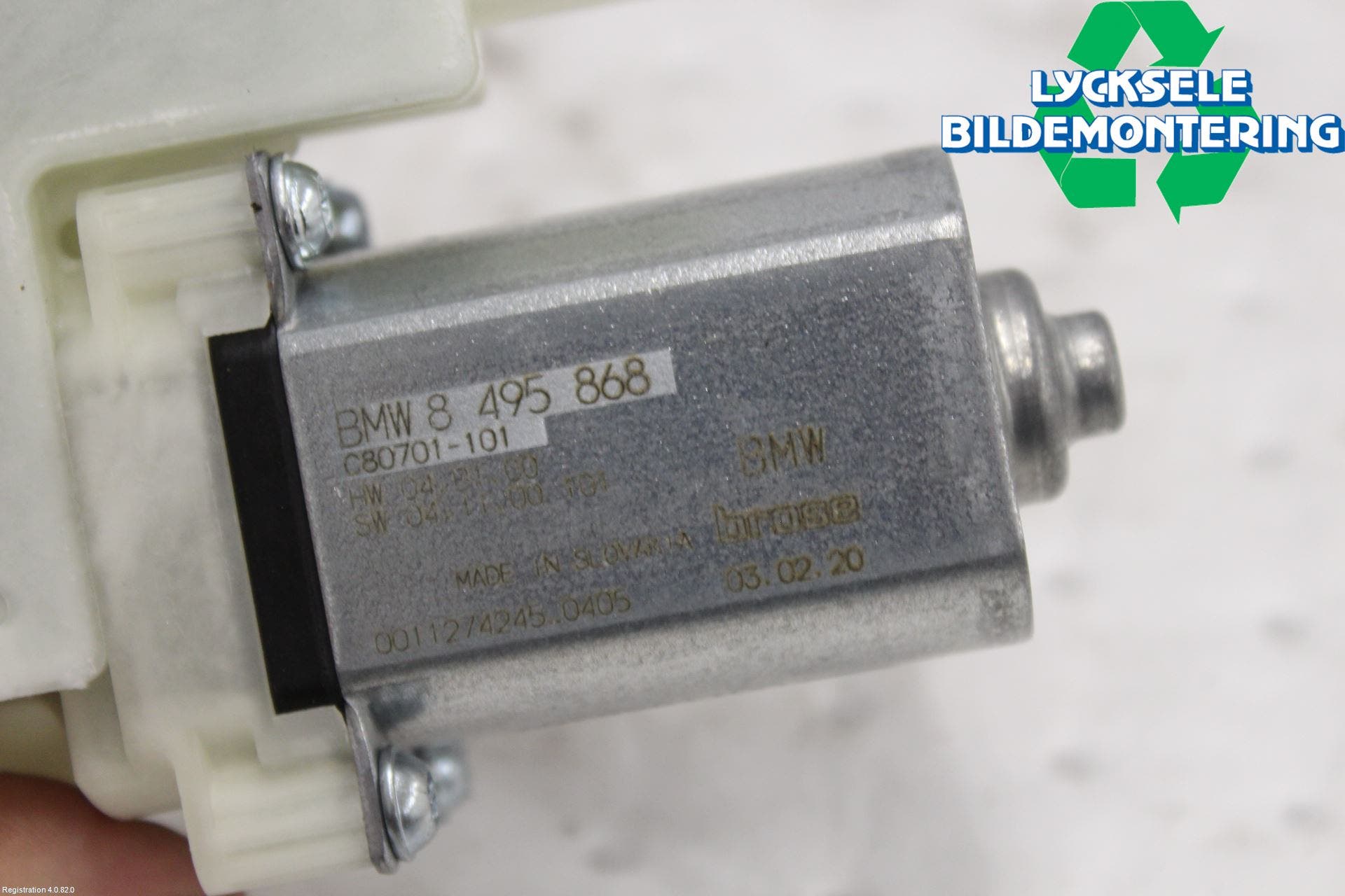 BMW 3 G20/G21/G80/G81 19- Fönsterhissmotor