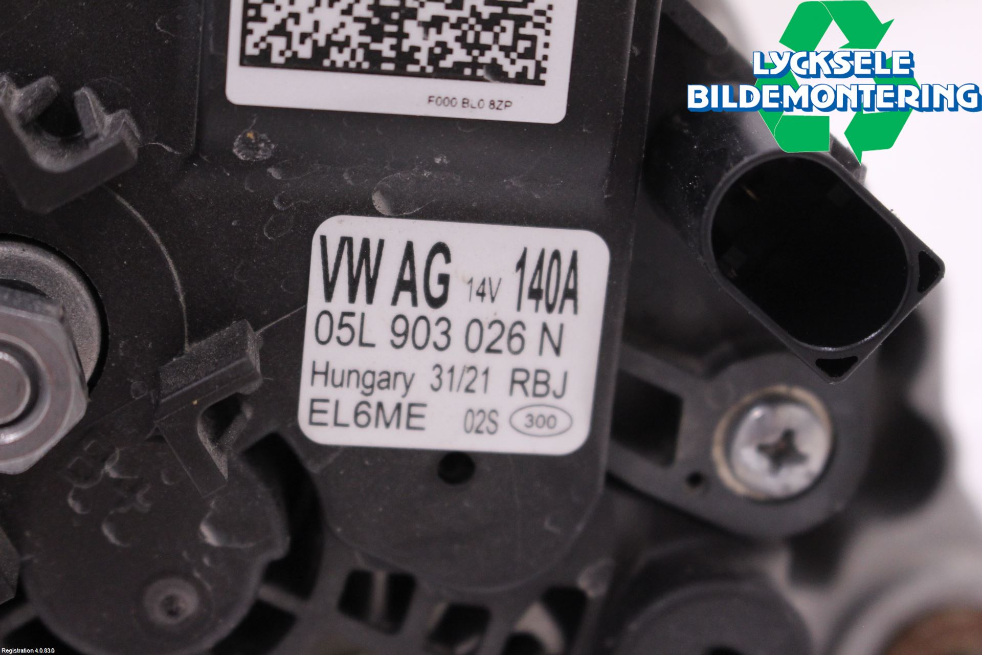Volkswagen VW GOLF / E-GOLF VIII 20- Generator