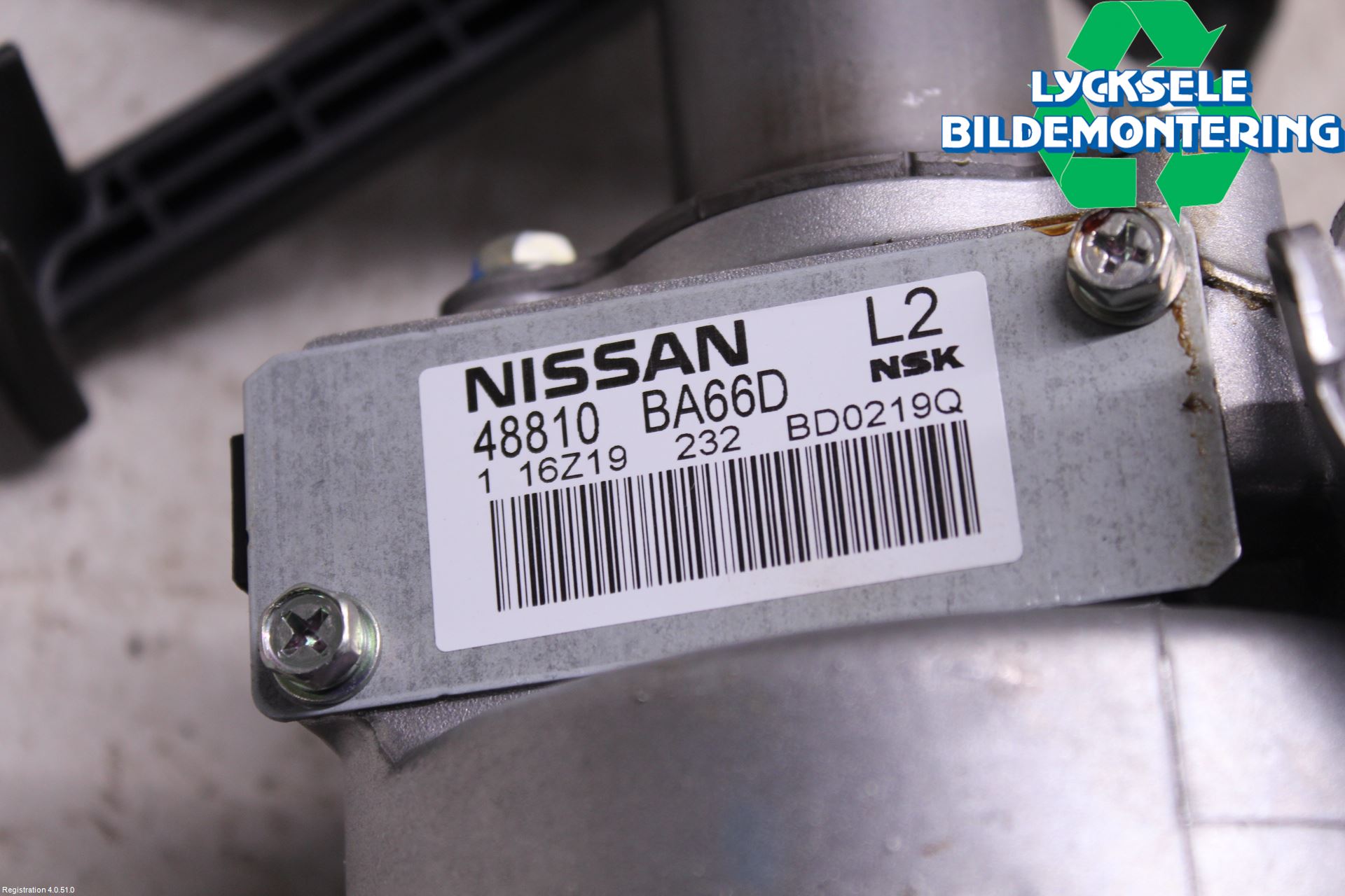 Nissan JUKE 14-19 Rattaxelagg Justerbart