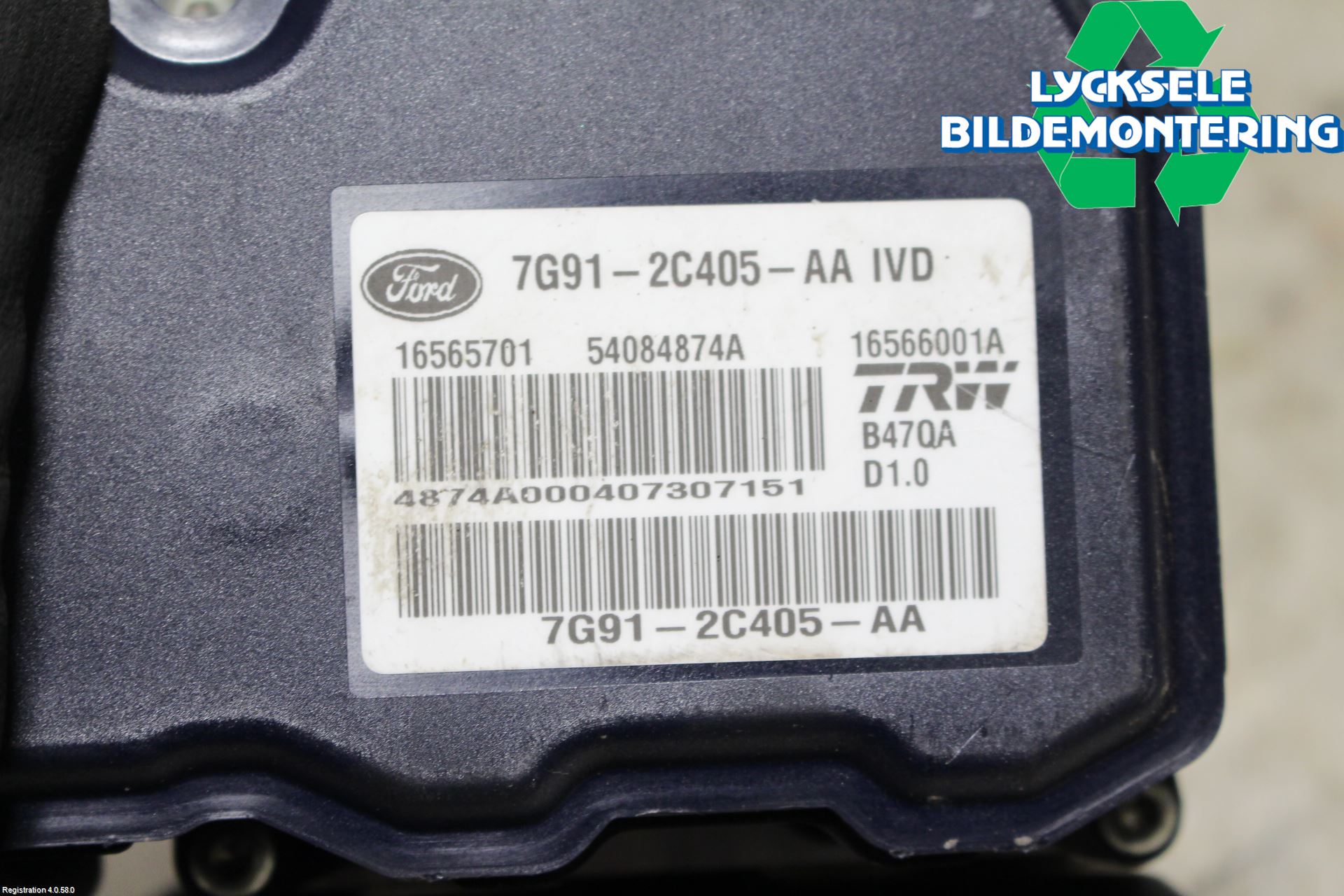 Ford MONDEO 07-15 Abs Hydraulaggregat