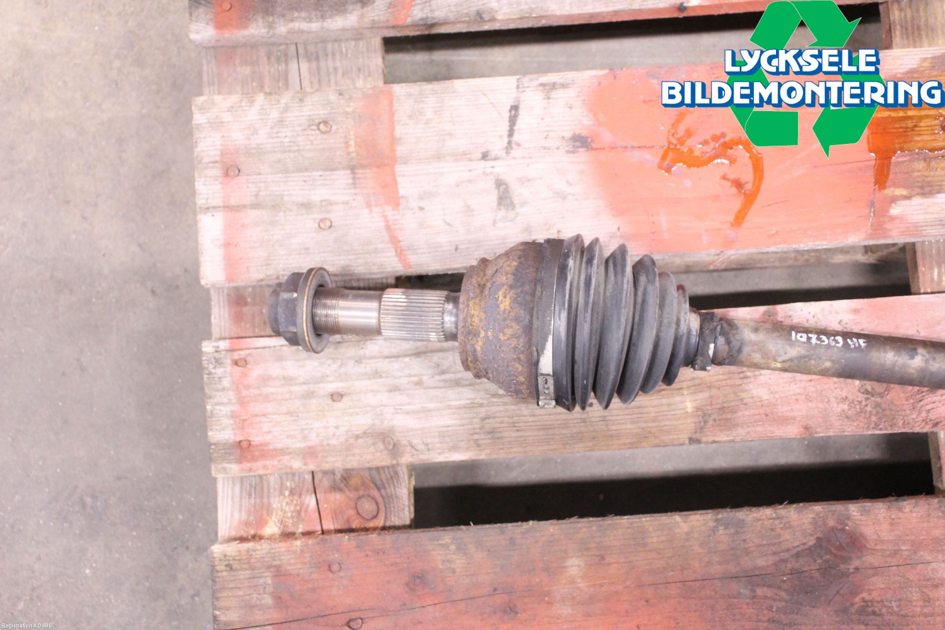 Peugeot BOXER 07-14 Drivaxel Fram Höger