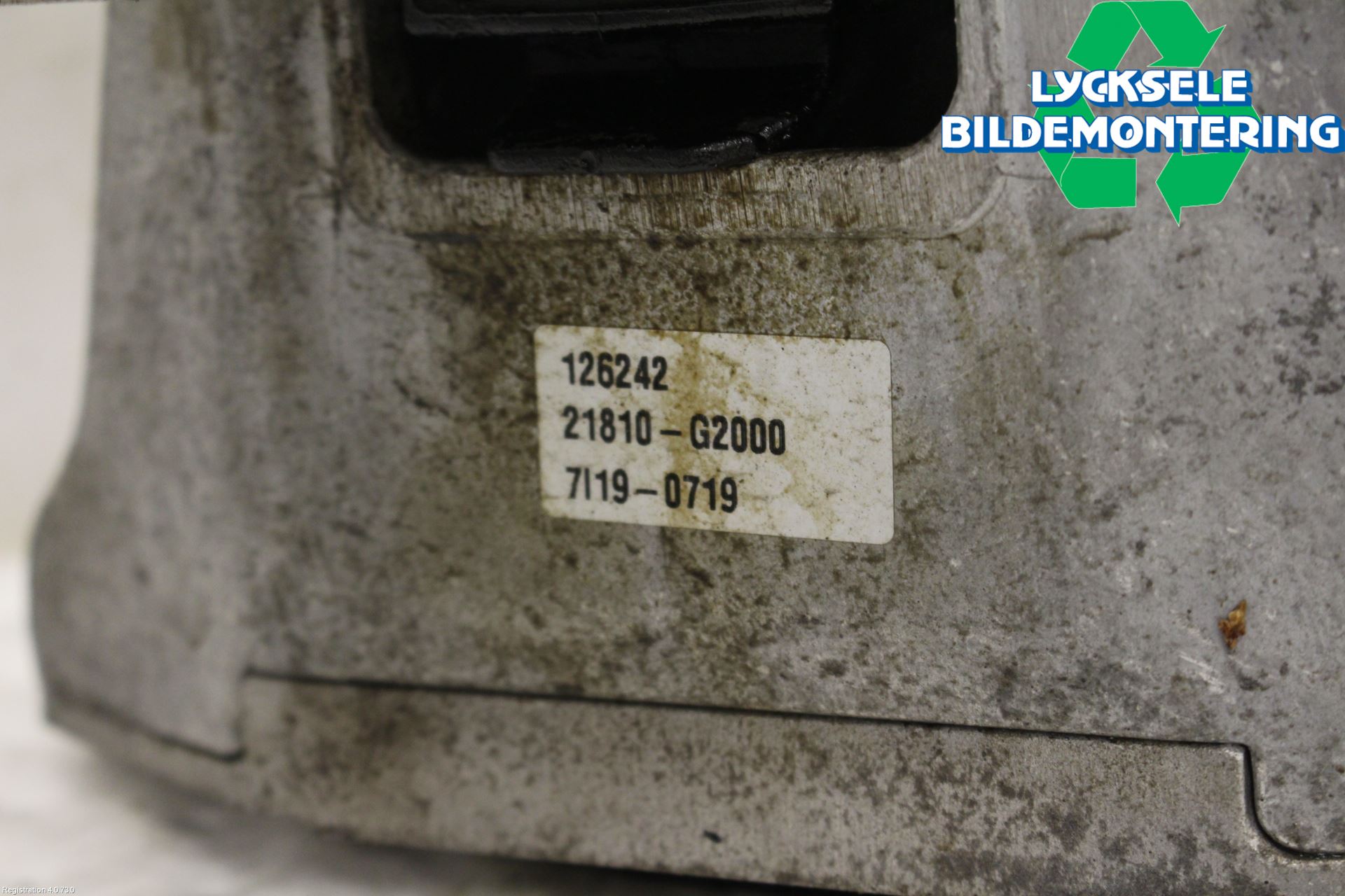 Kia NIRO (DE) 17-22 Motorfäste