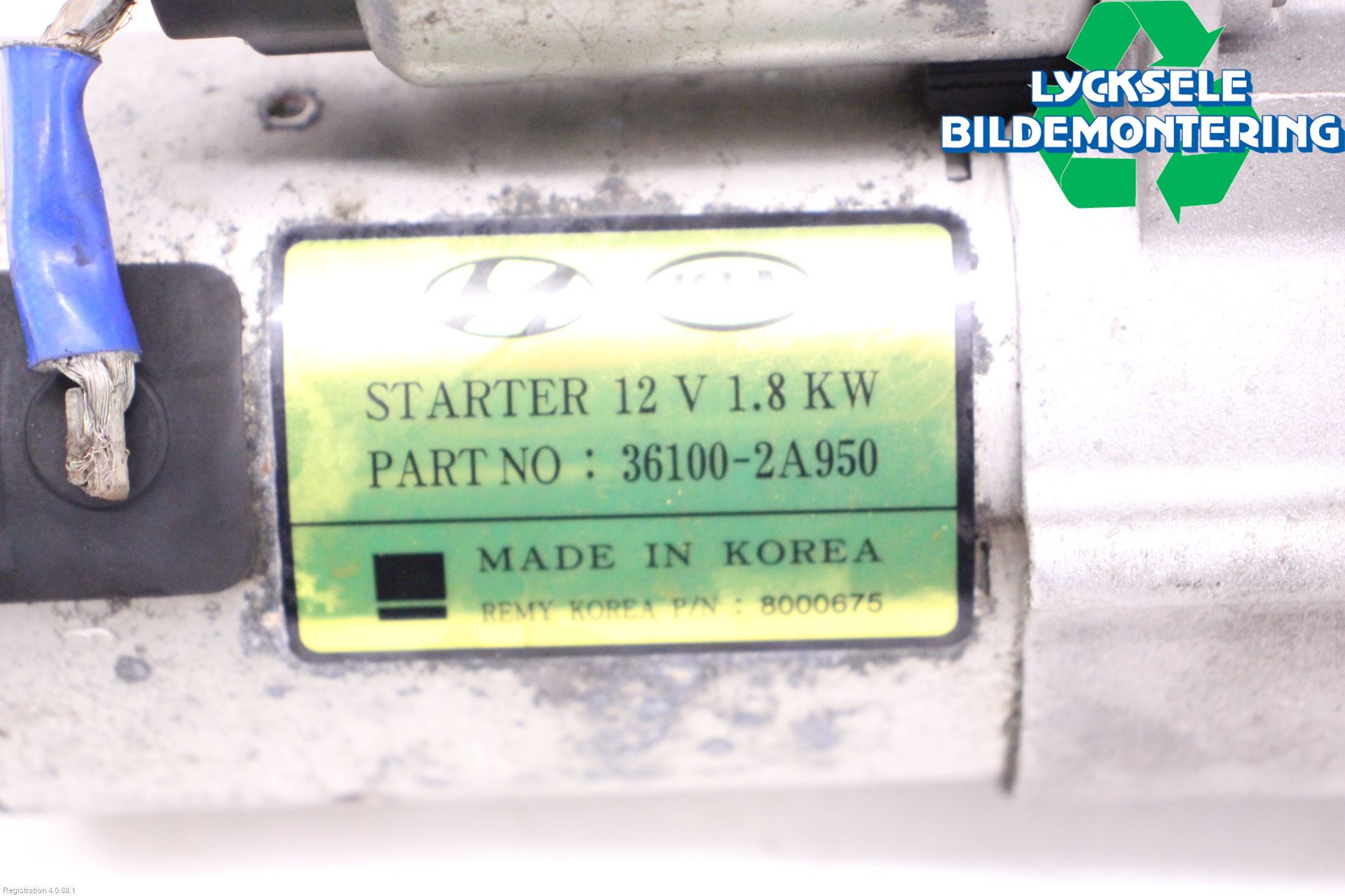 Hyundai i40 16-18 Startmotor Diesel