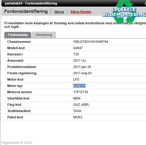 Opel INSIGNIA 17- Motor Diesel