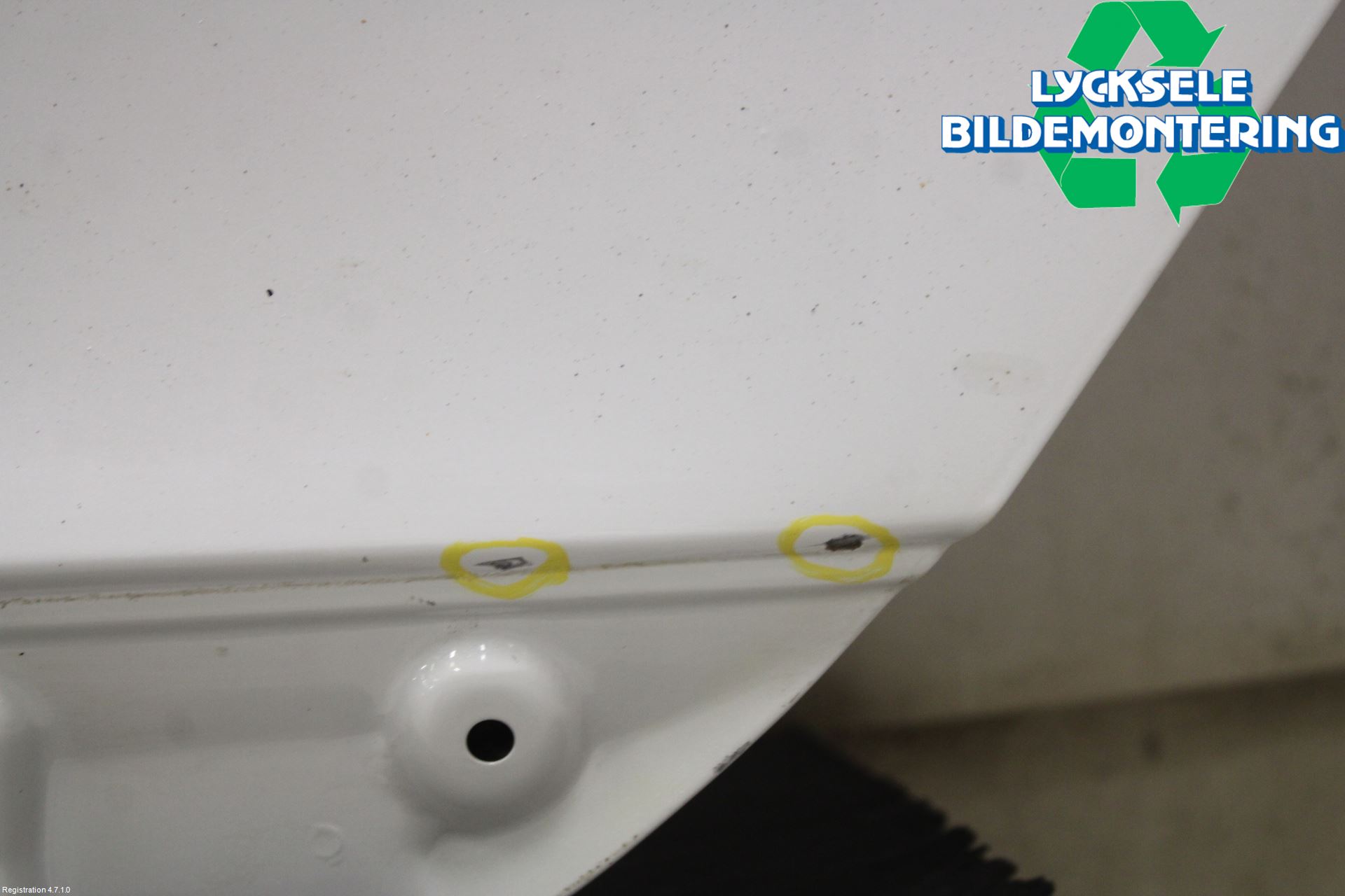 Renault MEGANE III 09-15 Dörr Bak Vänster