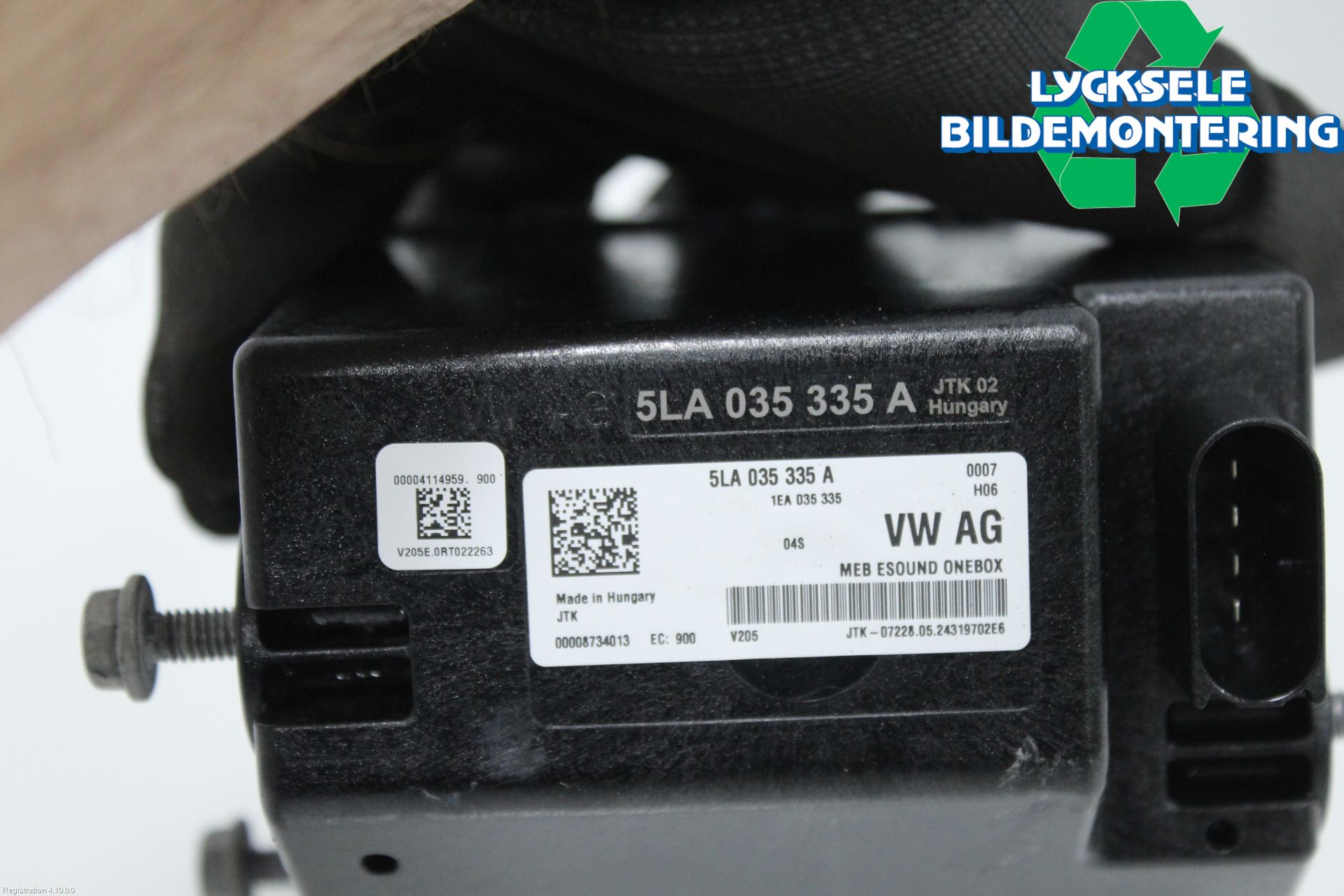 Skoda ENYAQ iV 21- Högtalare