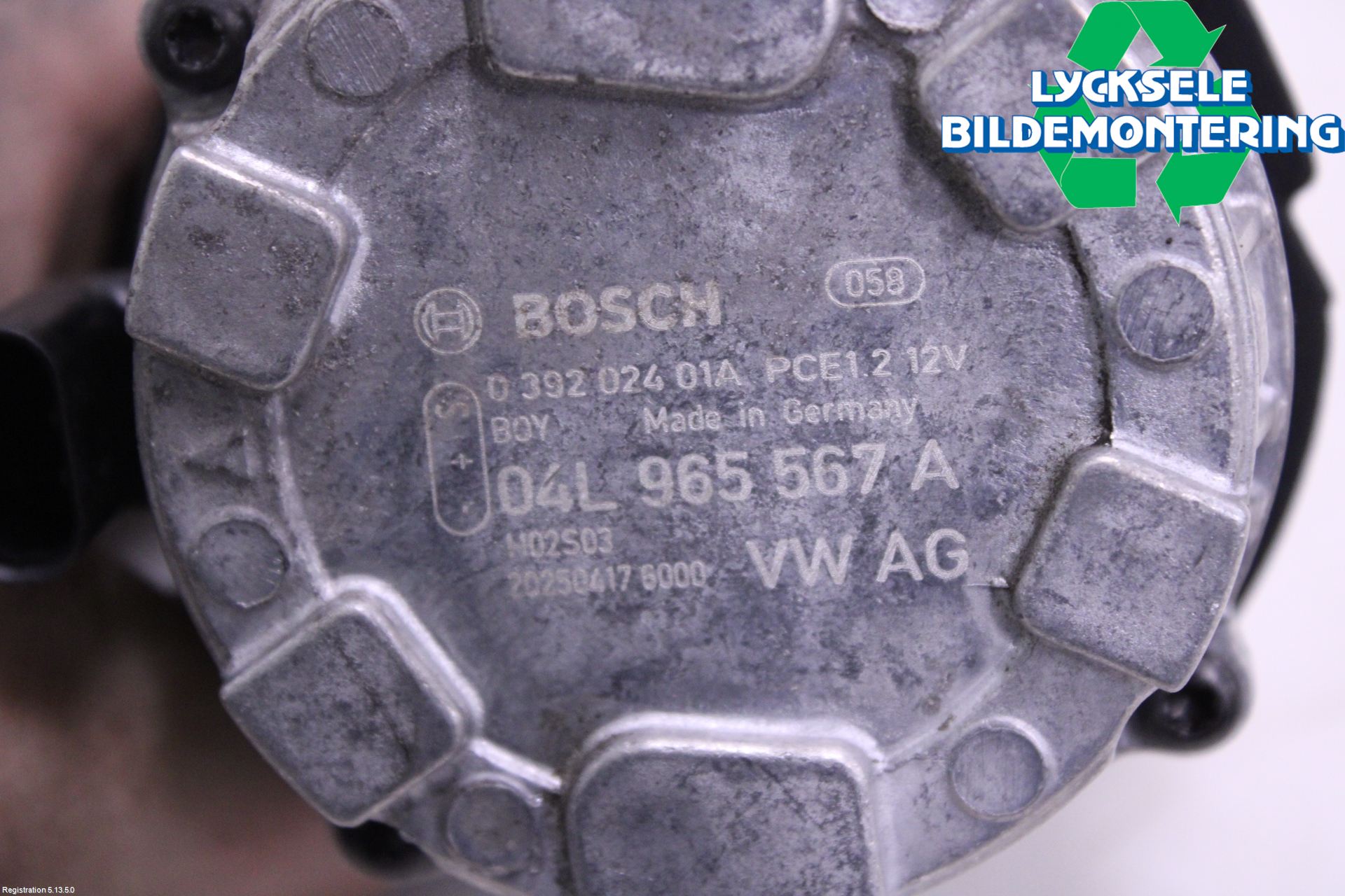 Volkswagen VW PASSAT 24- Värme Cirkulationspump