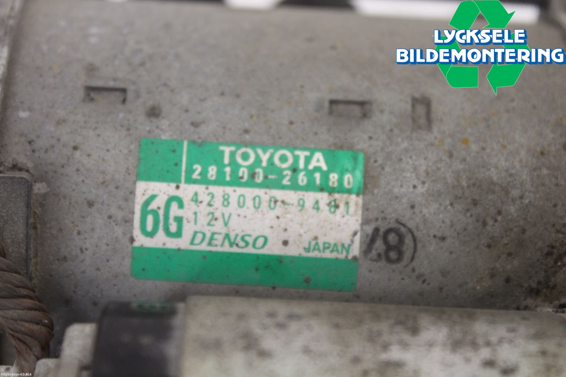 Toyota RAV4 13-18 Startmotor Diesel