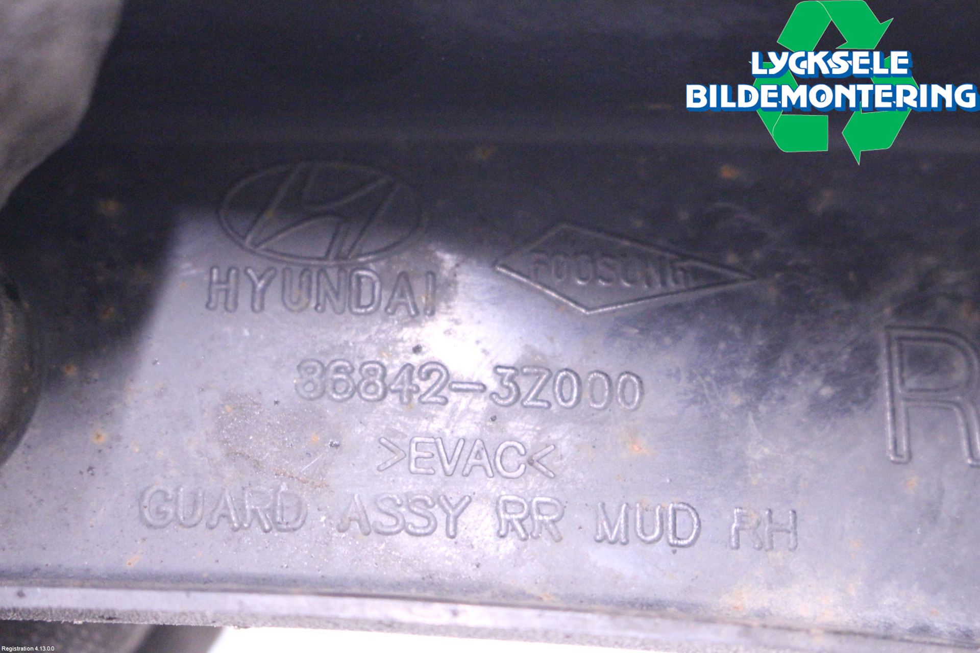 Hyundai i40 16-18 Stänkskydd