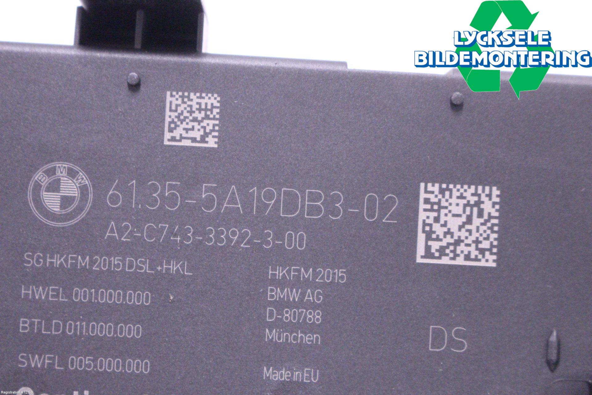 BMW 5 G30/G31/F90 17-23 Styrenhet Baklucka