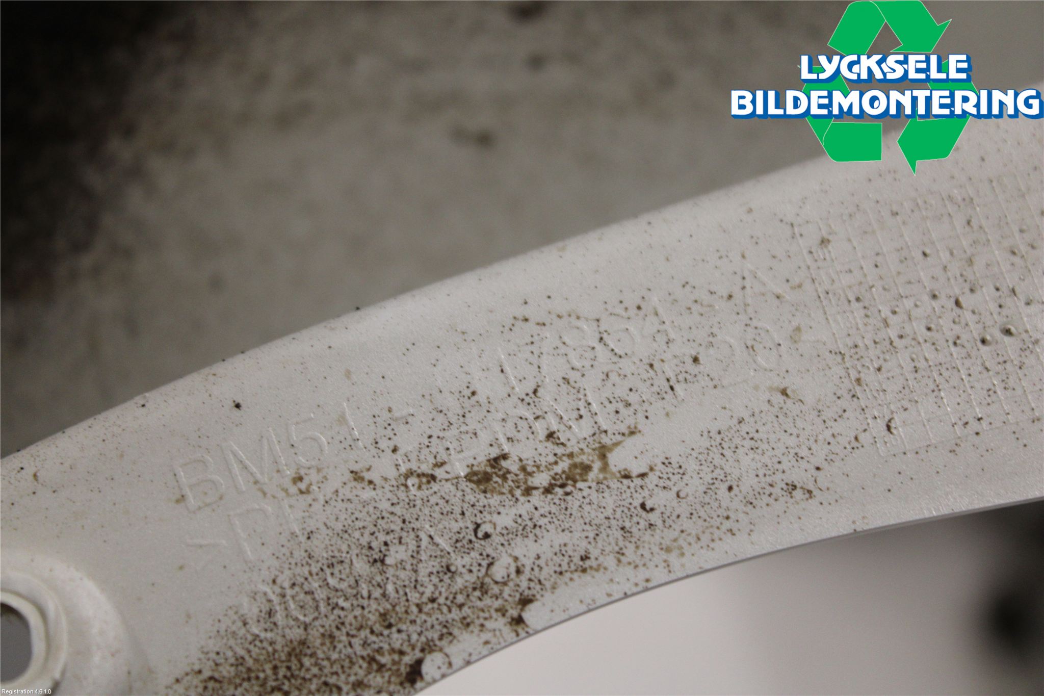 Ford FOCUS 15-18 Stötfångardel Bak Hö