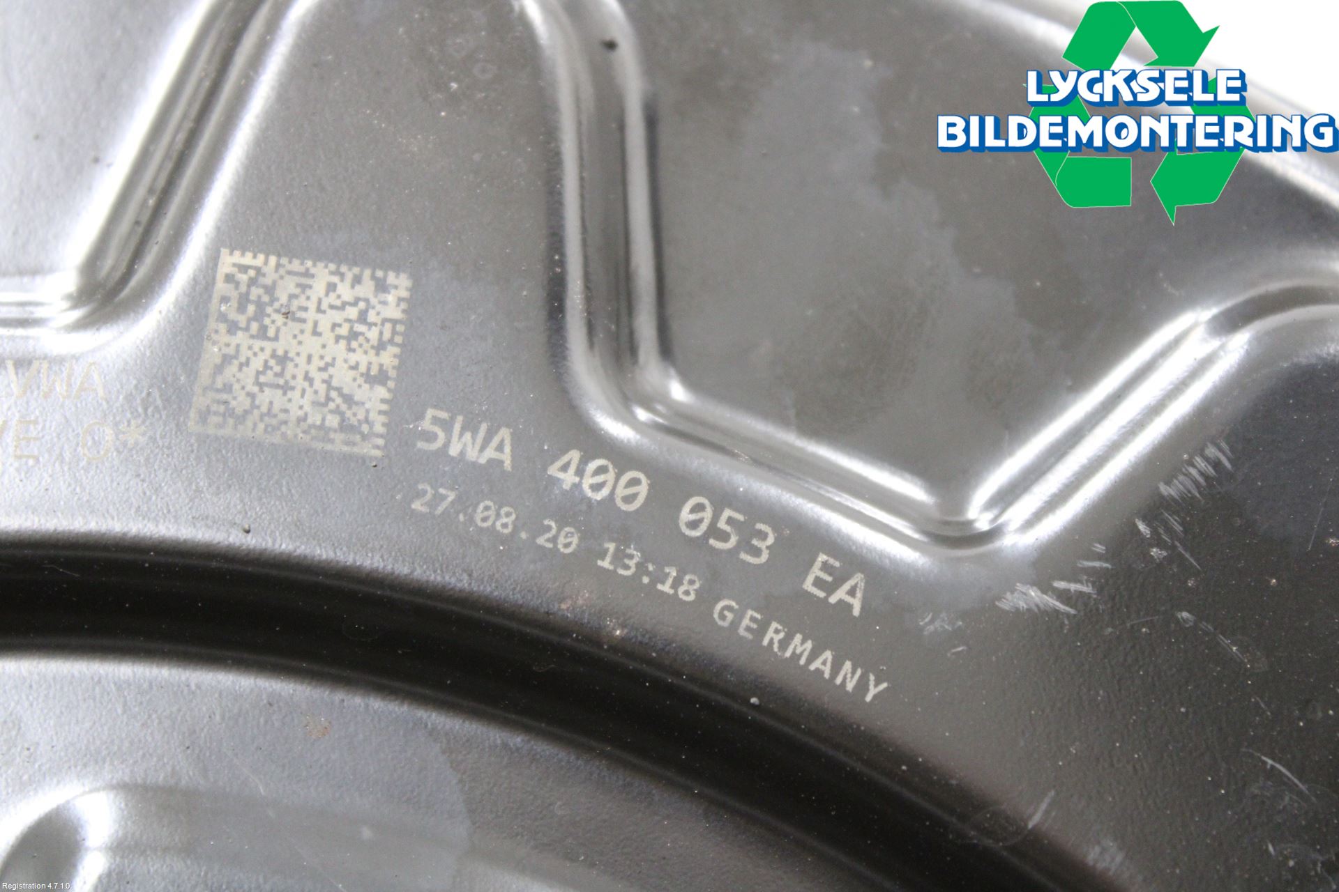 Volkswagen VW GOLF / E-GOLF VIII 20- Bromssköld Fram