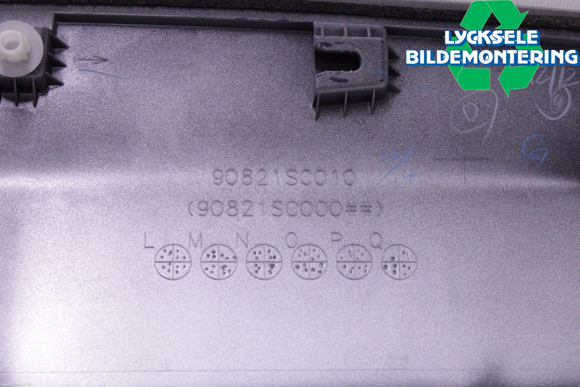 Subaru LEGACY 10-14 Huv Luftintag