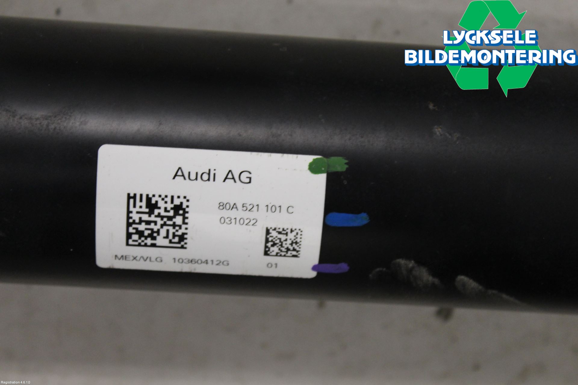 Audi Q5/SQ5 17- Mellanaxel Komp