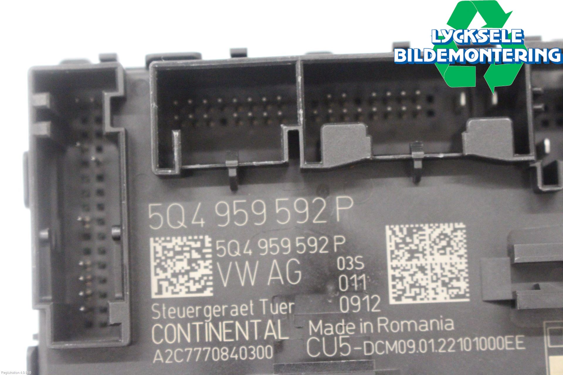 Volkswagen VW T-ROC 18- Styrenhet Dörr