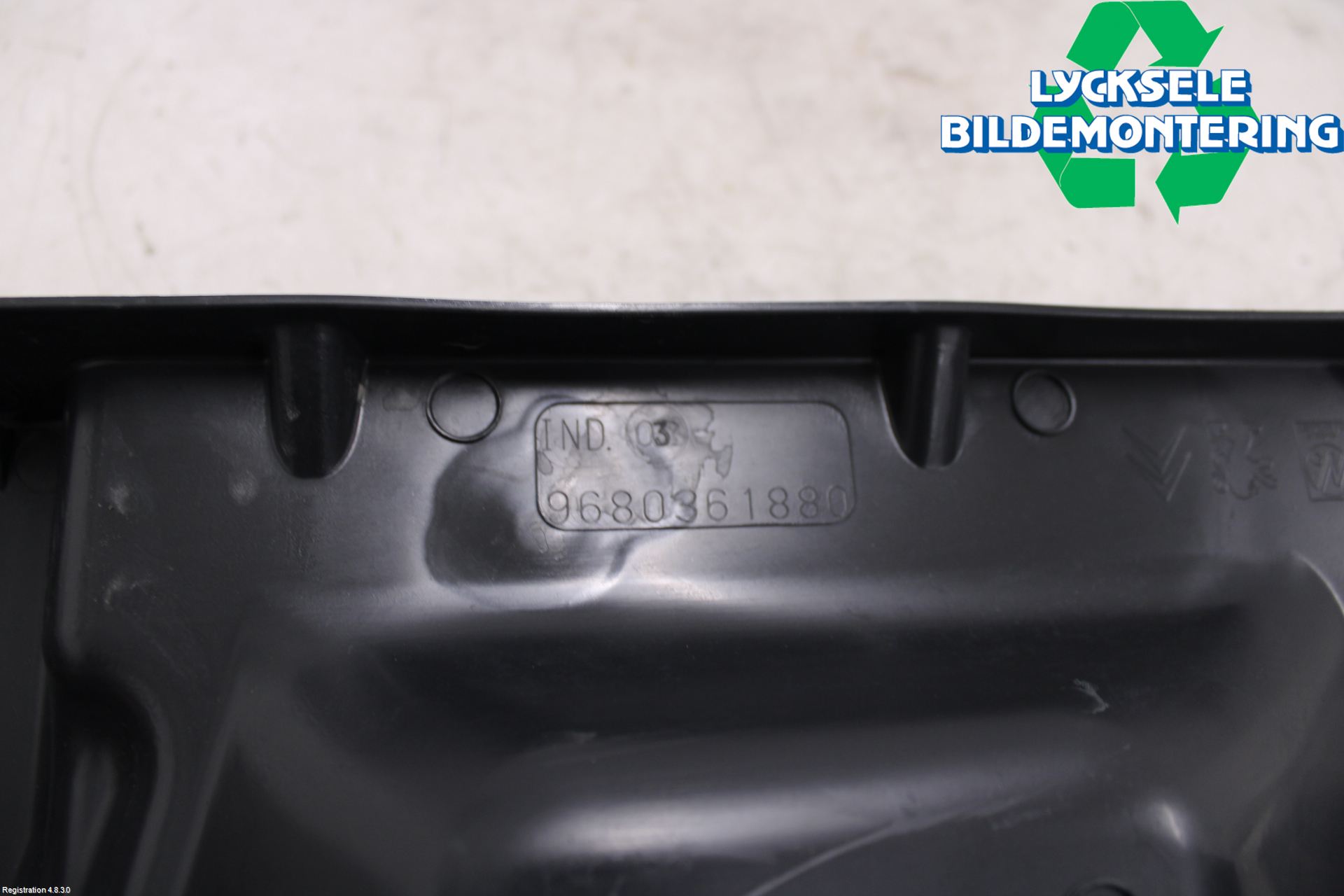 Peugeot 308 08-13 Deflektor Plåt-Plast Kylning