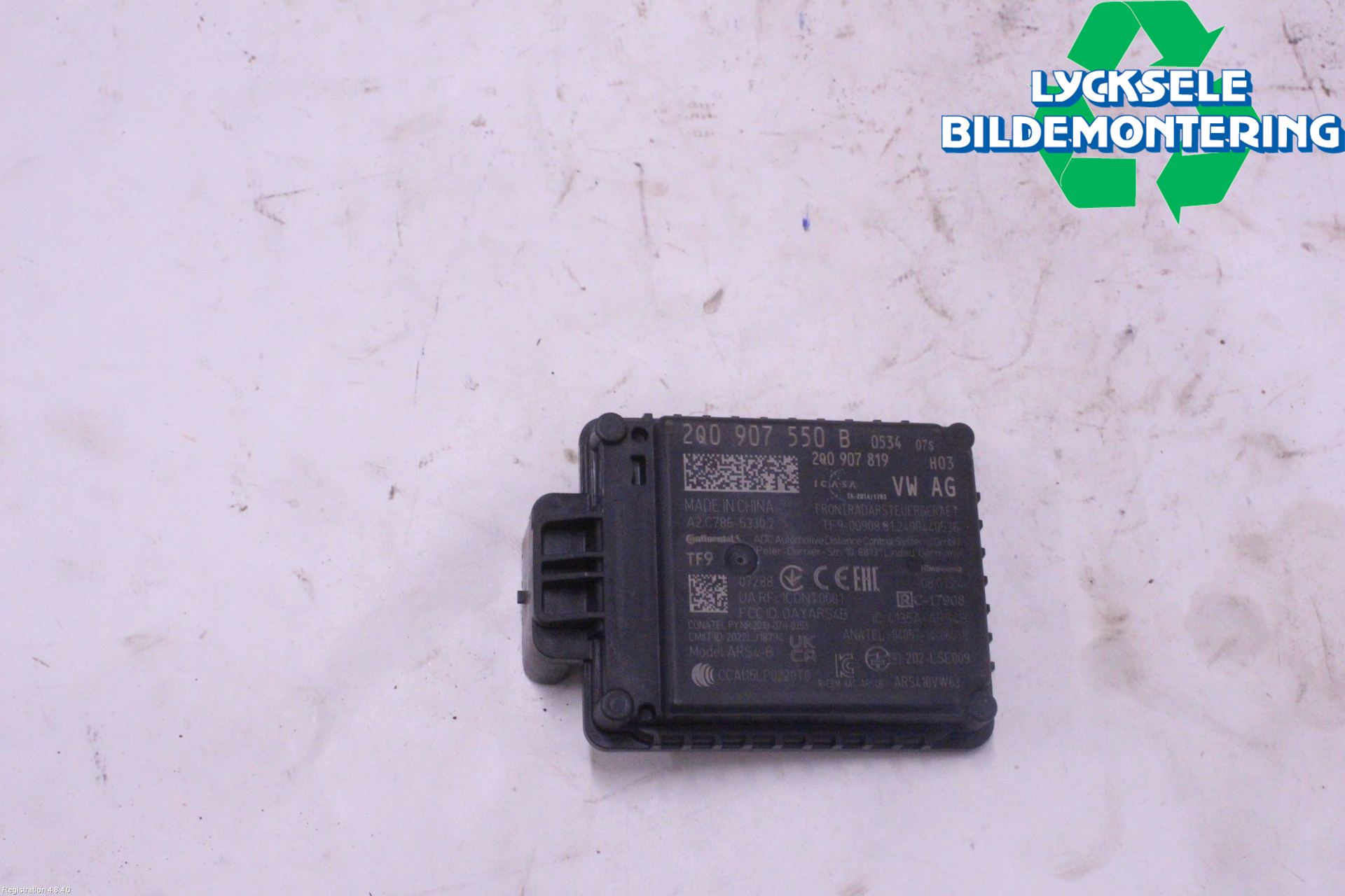 Skoda KAMIQ 20- Sensor Adaptiv Farthållare