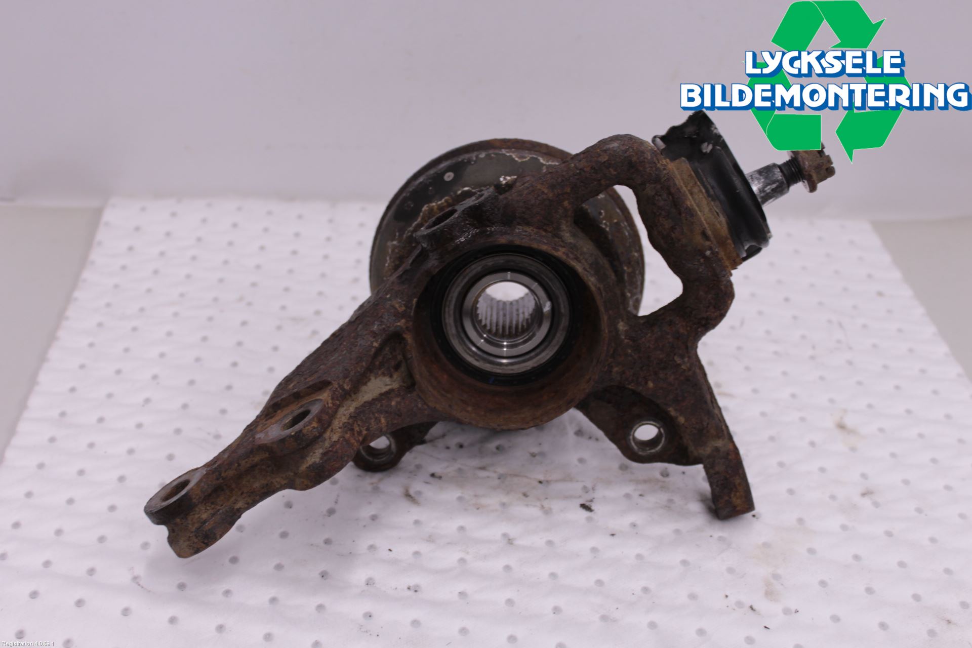 Hyundai i30 FD 07-12 Styrspindel Lagerhus Vä