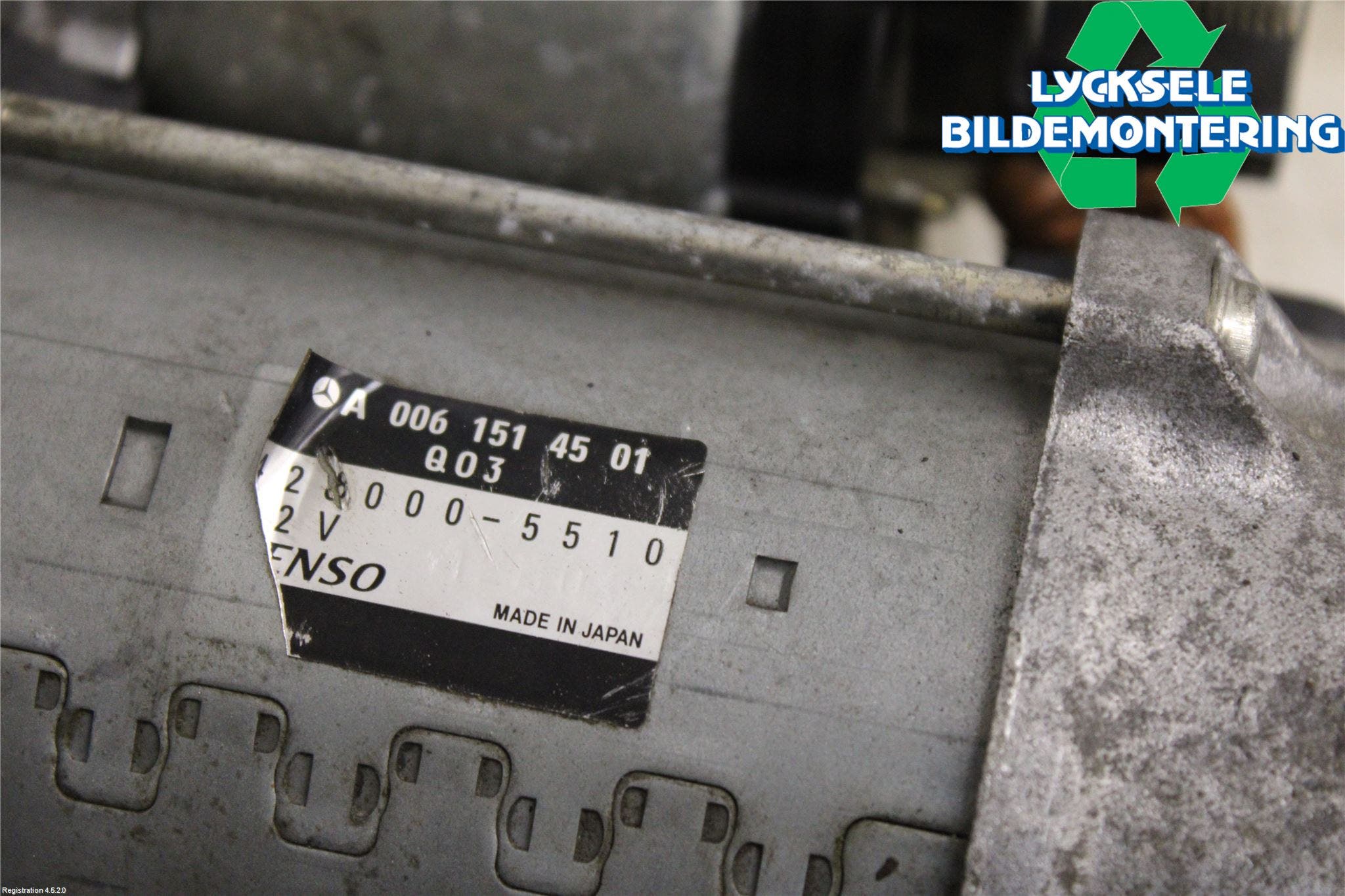 Mercedes-Benz MB GLK-KLASS (X204) 08-16 Startmotor Diesel