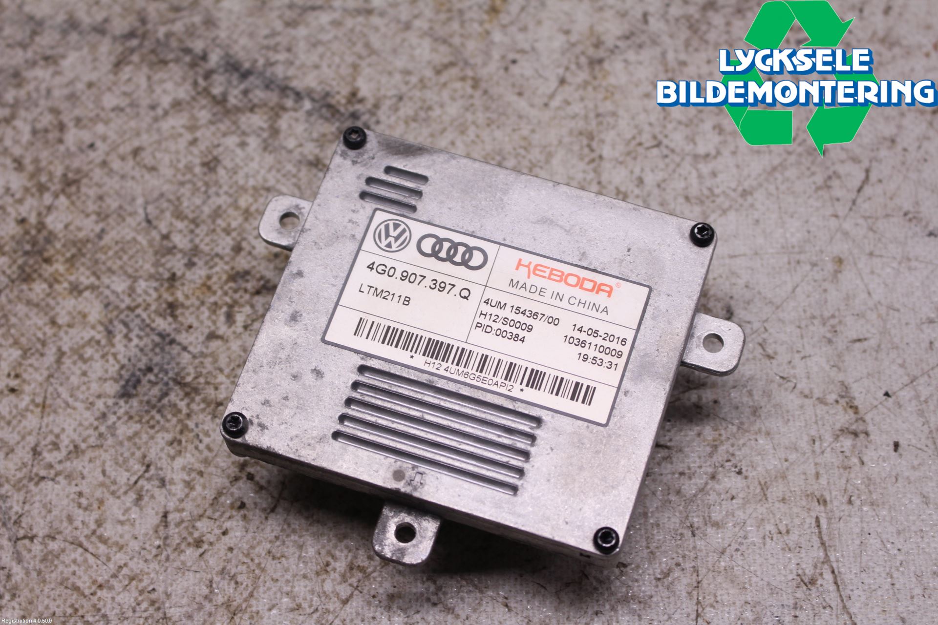 Skoda SUPERB 16-24 Styrenhet Strålkastare