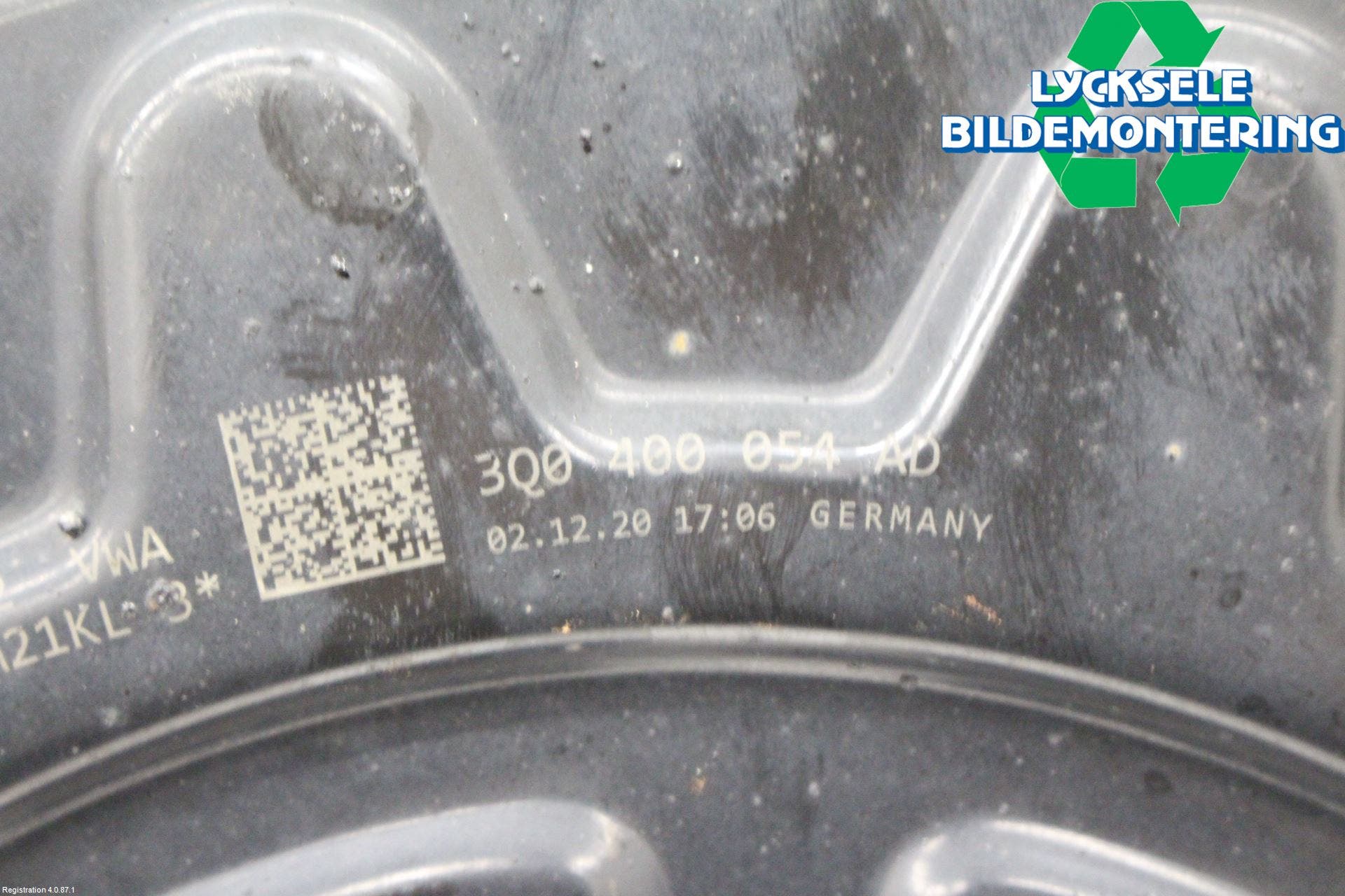 Volkswagen VW T-ROC 18- Bromssköld Fram