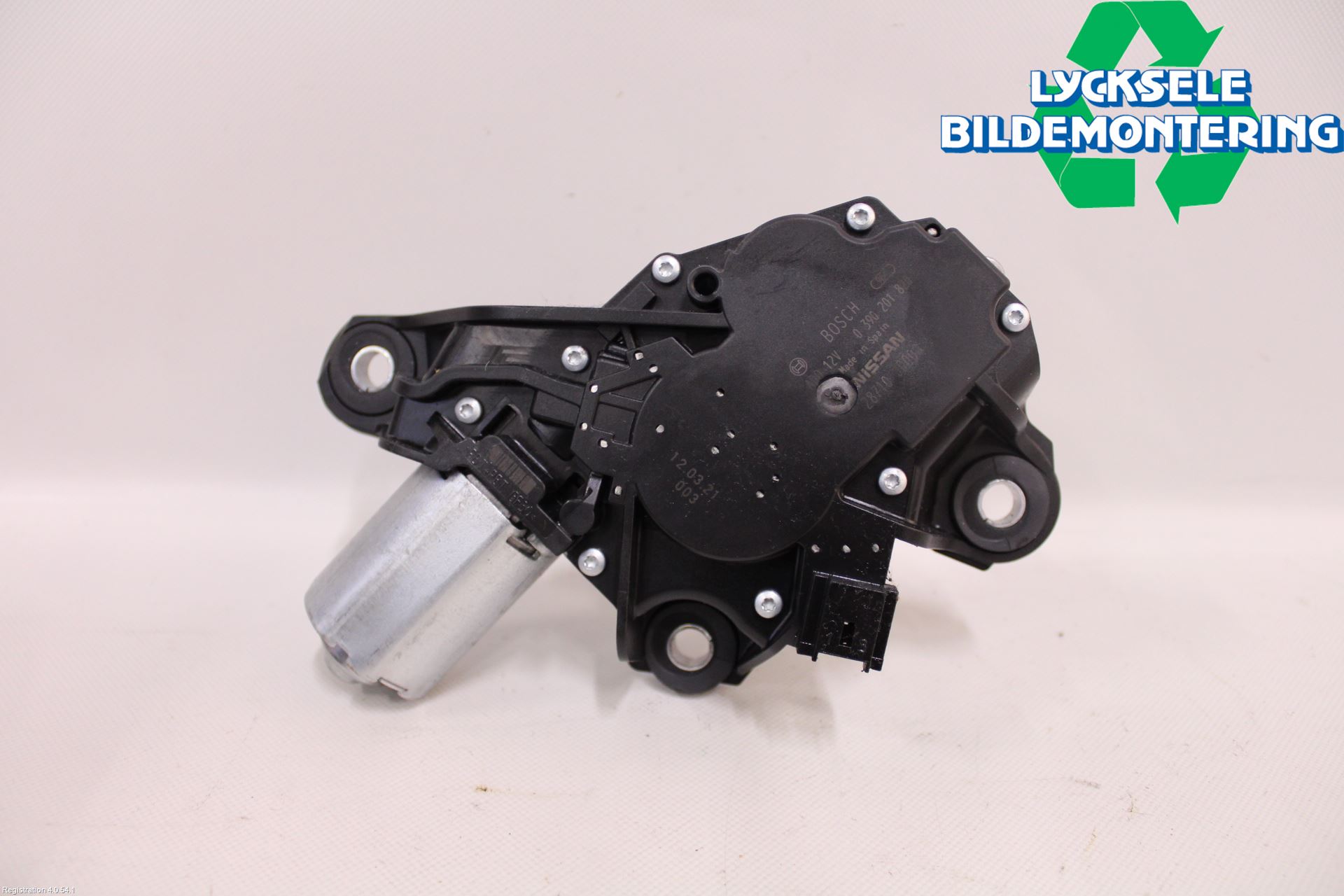Nissan QASHQAI+2  10-14 Torkarmotor Baklucka