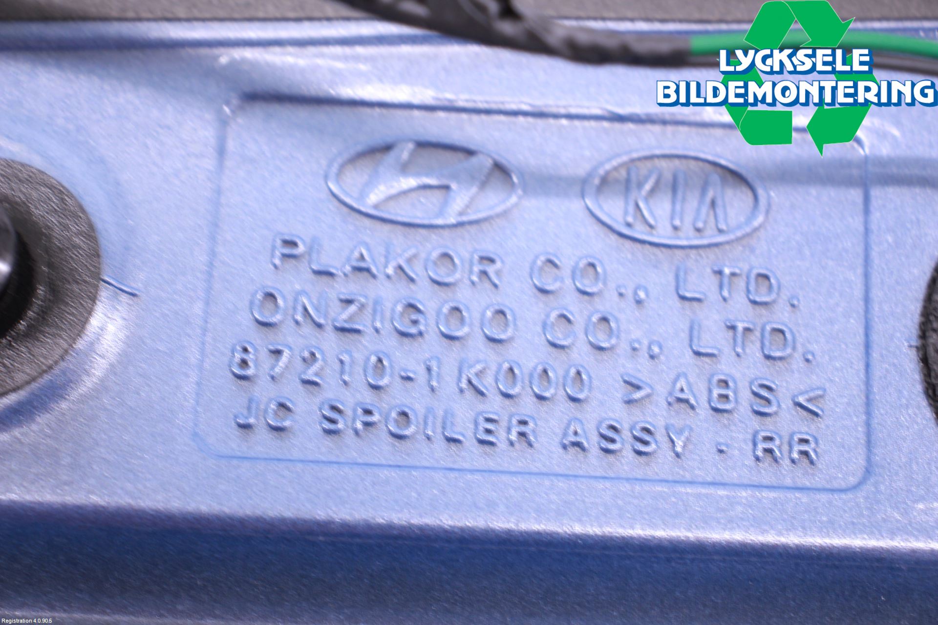 Hyundai ix20 Spoiler Baklucka