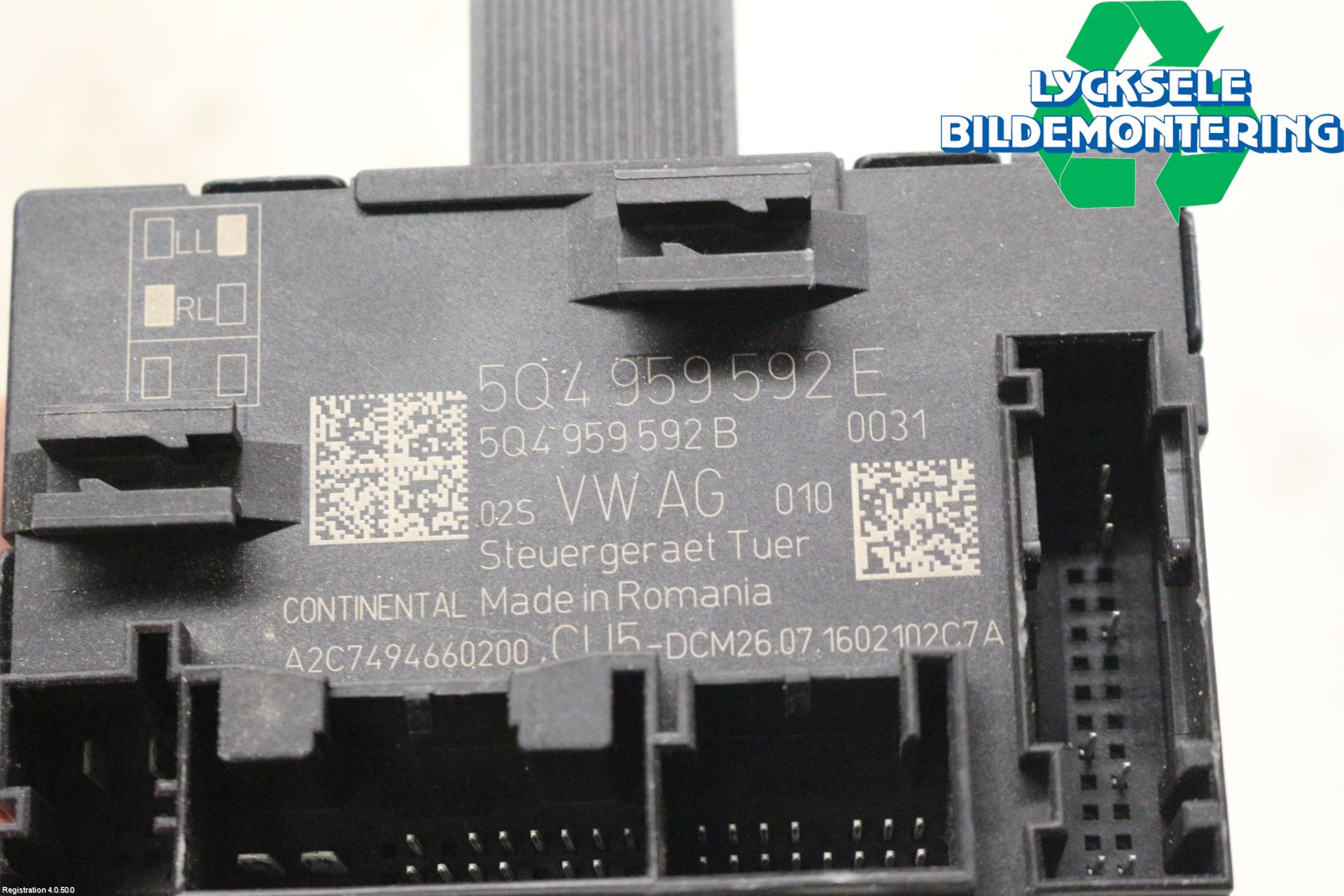 Skoda SUPERB 16-24 Styrenhet Dörr