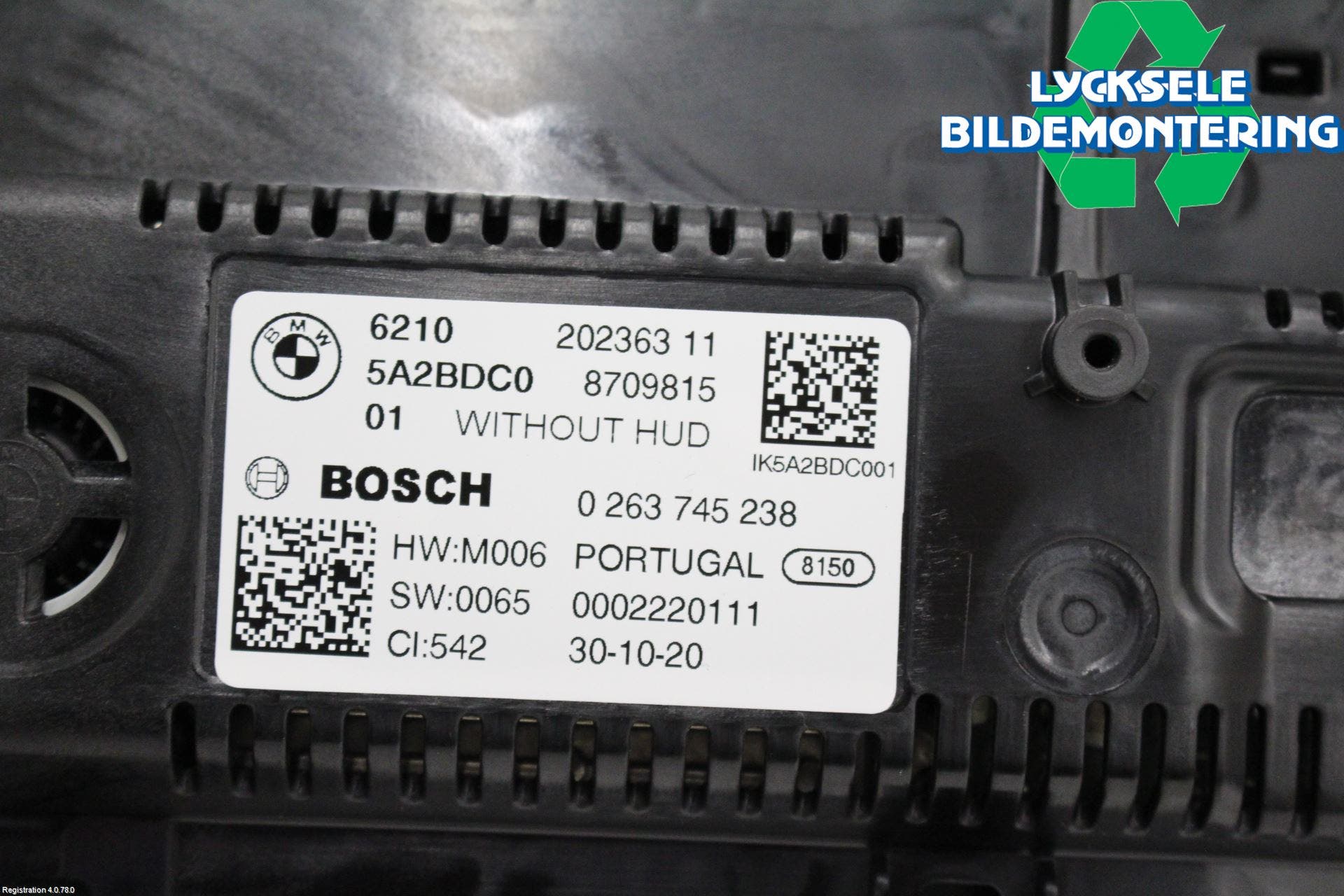 BMW X3 G01 18- Instrument Komb