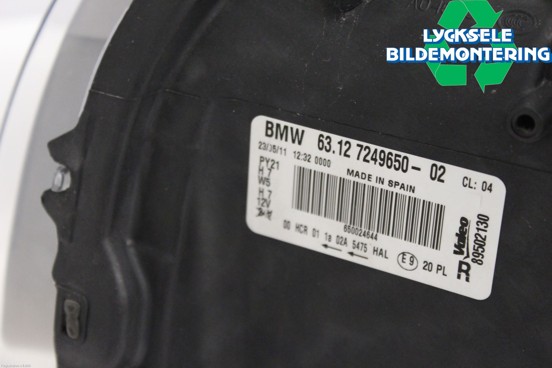 BMW 1 E87/81 5D/3D 03-11 Strålkastare Höger