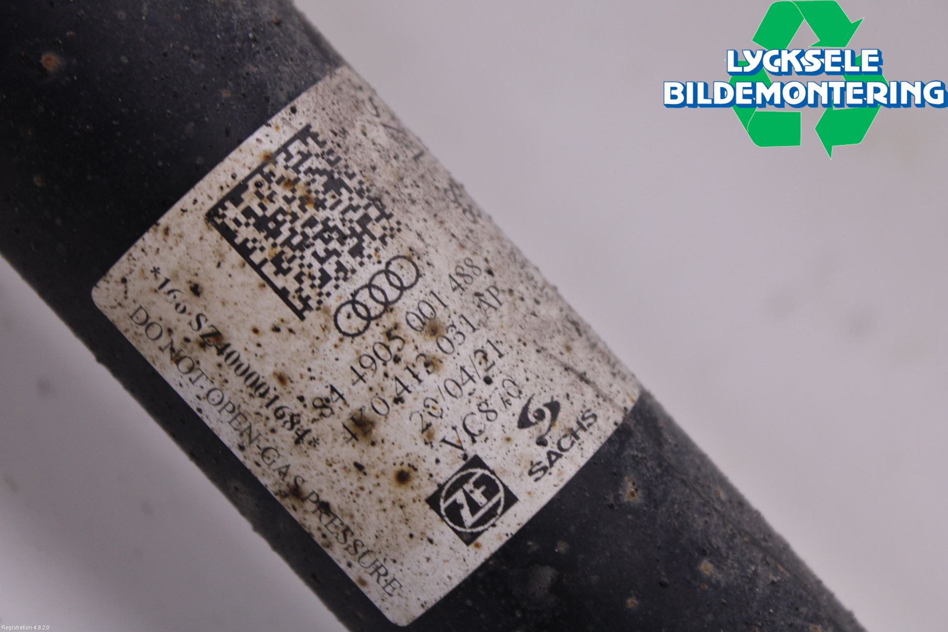 Audi A6 F2/C8 19- Fjäderben Fram Vänster