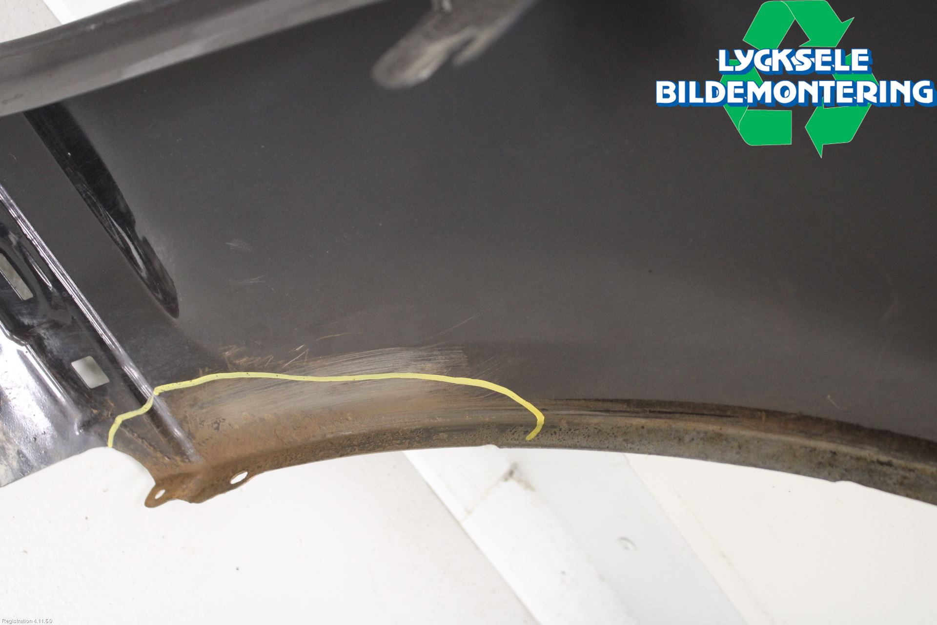 Lancia THEMA Skärm Fram Vänster