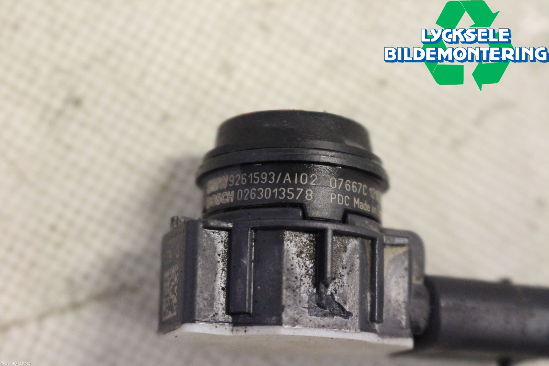 BMW 3 F30/F31/F80 12-19 Parkeringshjälp Backsensor