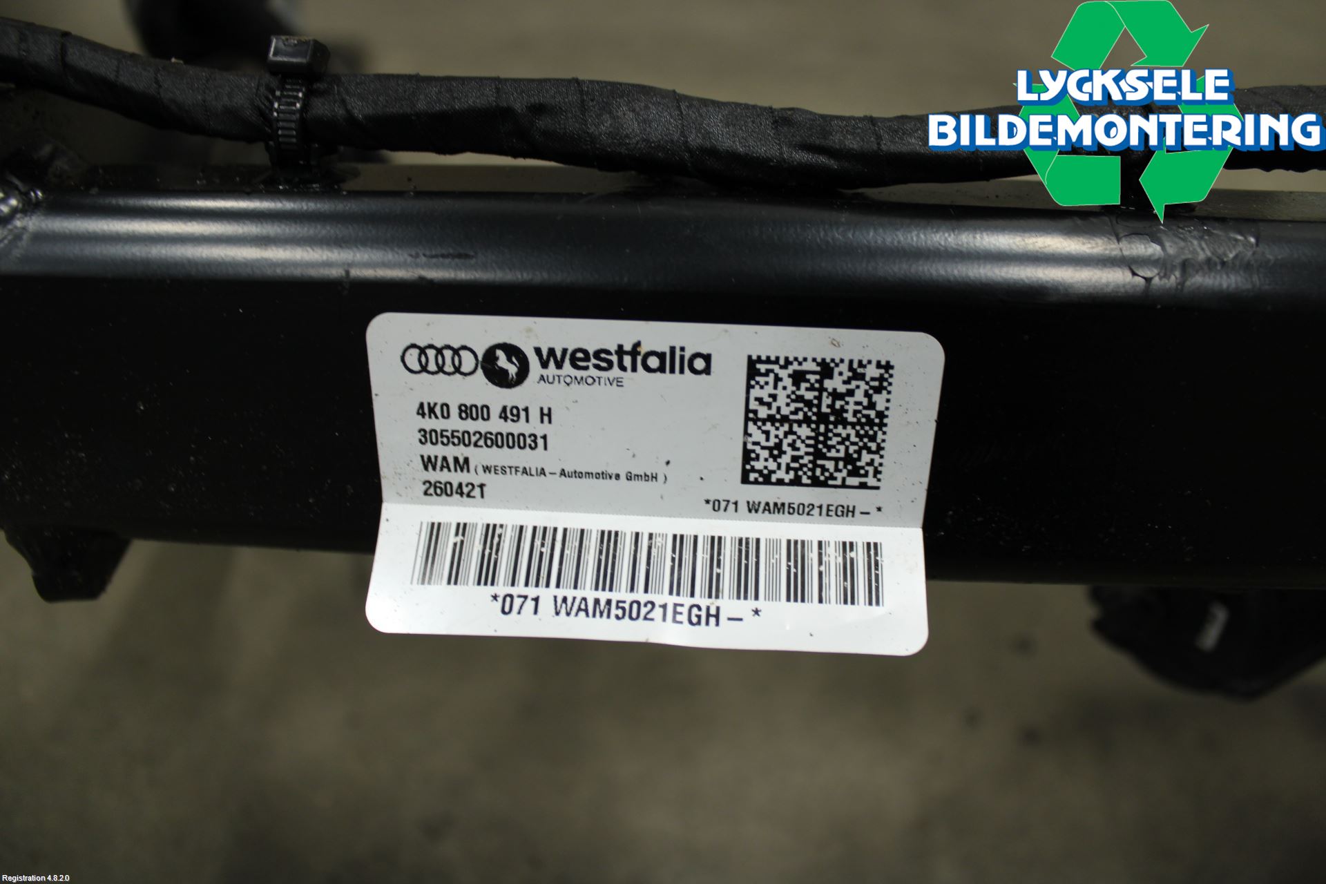 Audi A6 F2/C8 19- Dragkrok