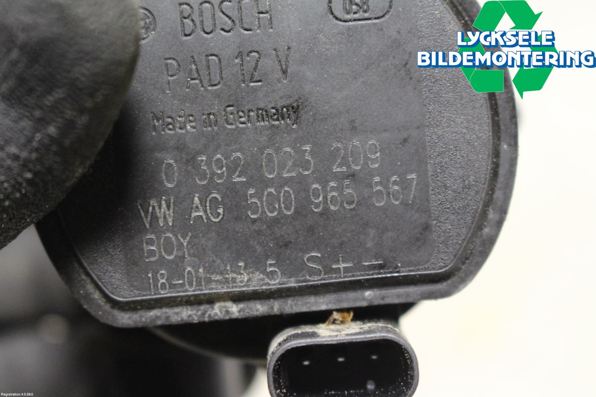 Volkswagen VW GOLF / E-GOLF VII 13-20 Vattenpump